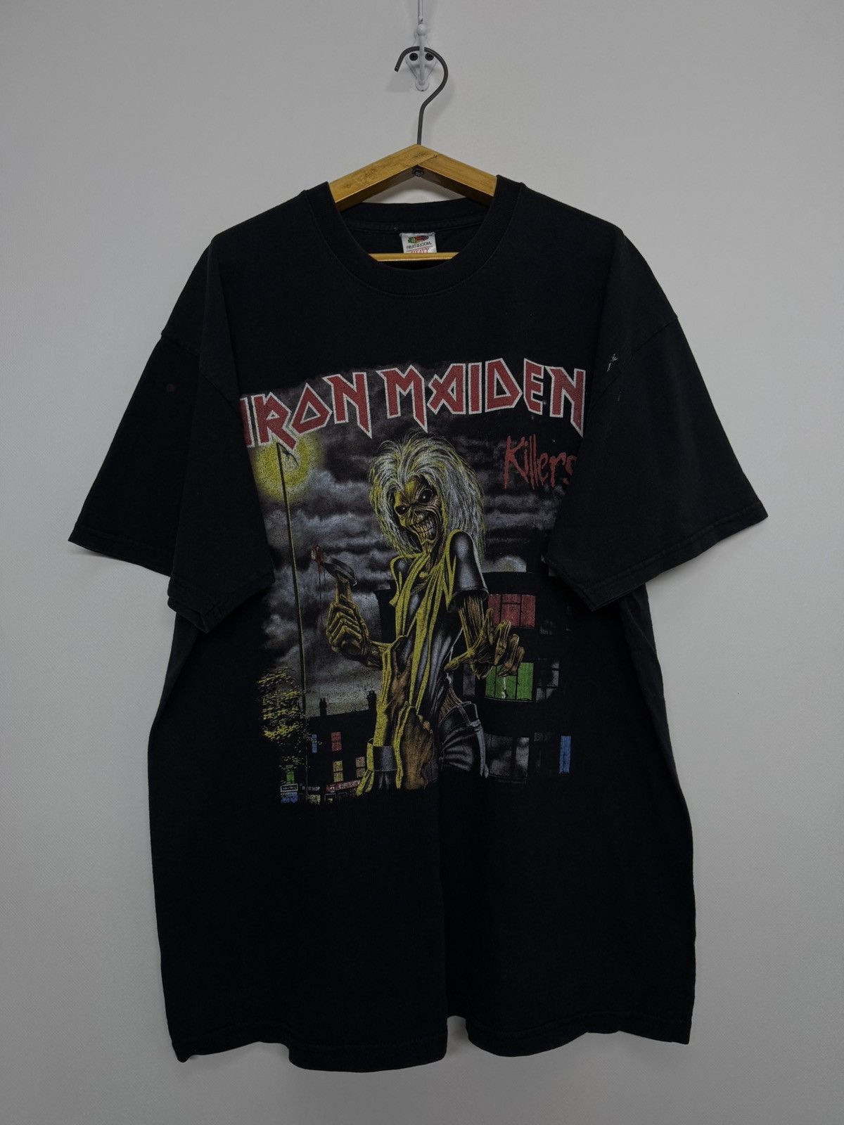 Fruit Of The Loom Iron Maiden 2010 World Tour Vintage T Shirt Size US XL / EU 56 / 4 - 1 Thumbnail