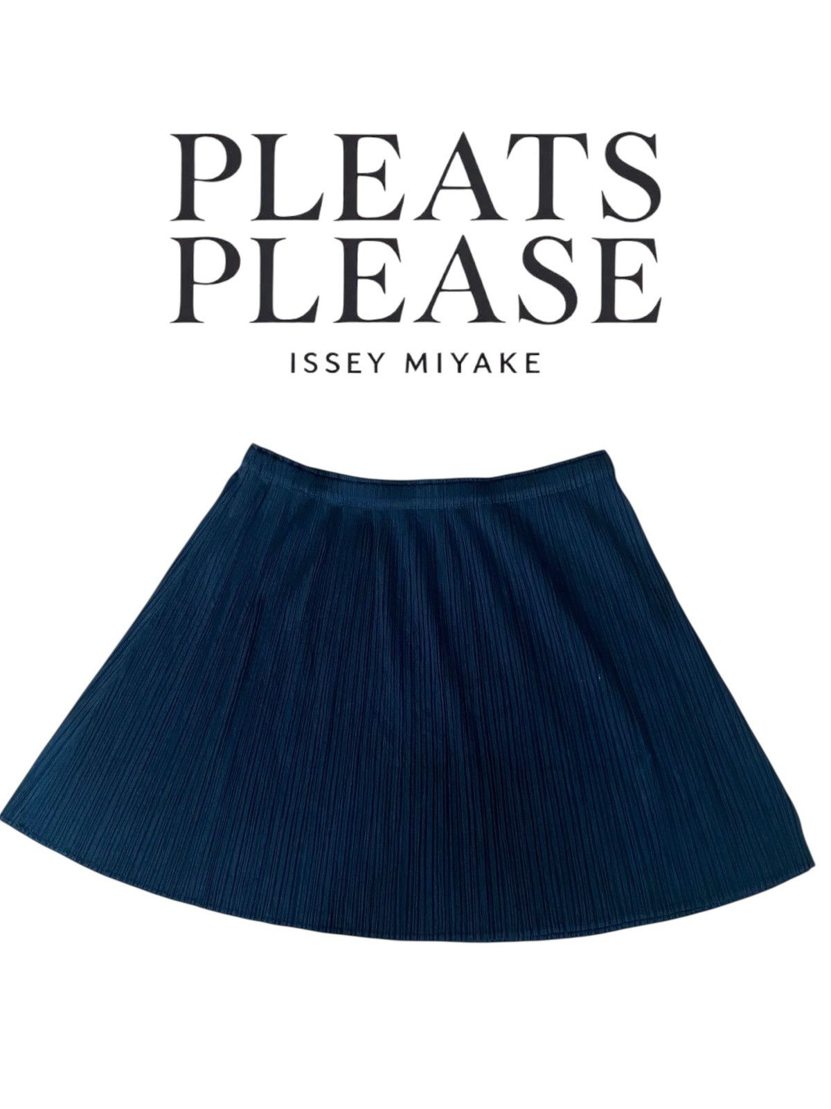 Pleats Please Issey Miyake Vintage pleats please issey miyake mini skirt very rare Size 29" - 1 Thumbnail