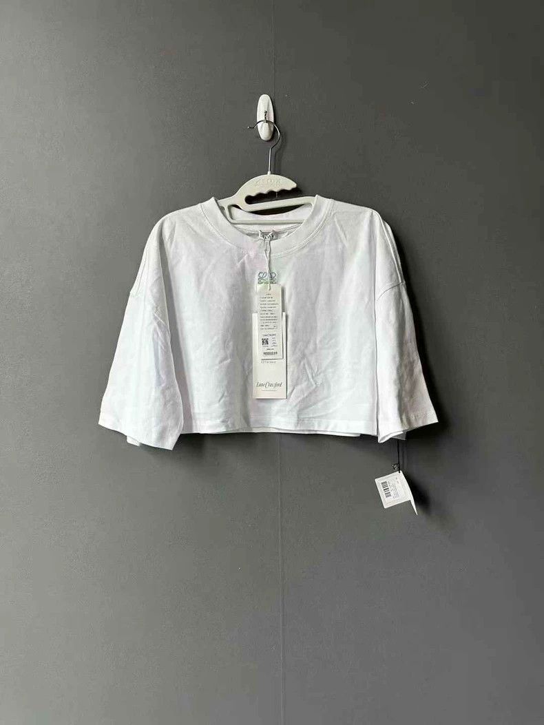 Loewe LOEWE Embroidered logo short sleeve Size S / US 4 / IT 40 - 1 Thumbnail