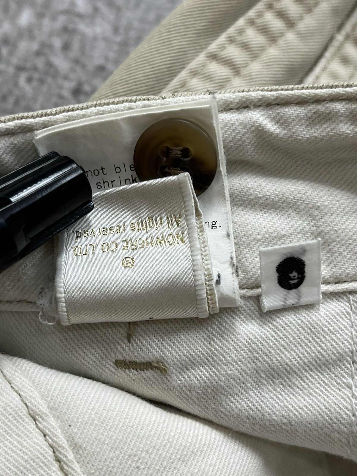 Bape 00s Bape Nigo Chino Pants Size US 30 / EU 46 - 14 Thumbnail