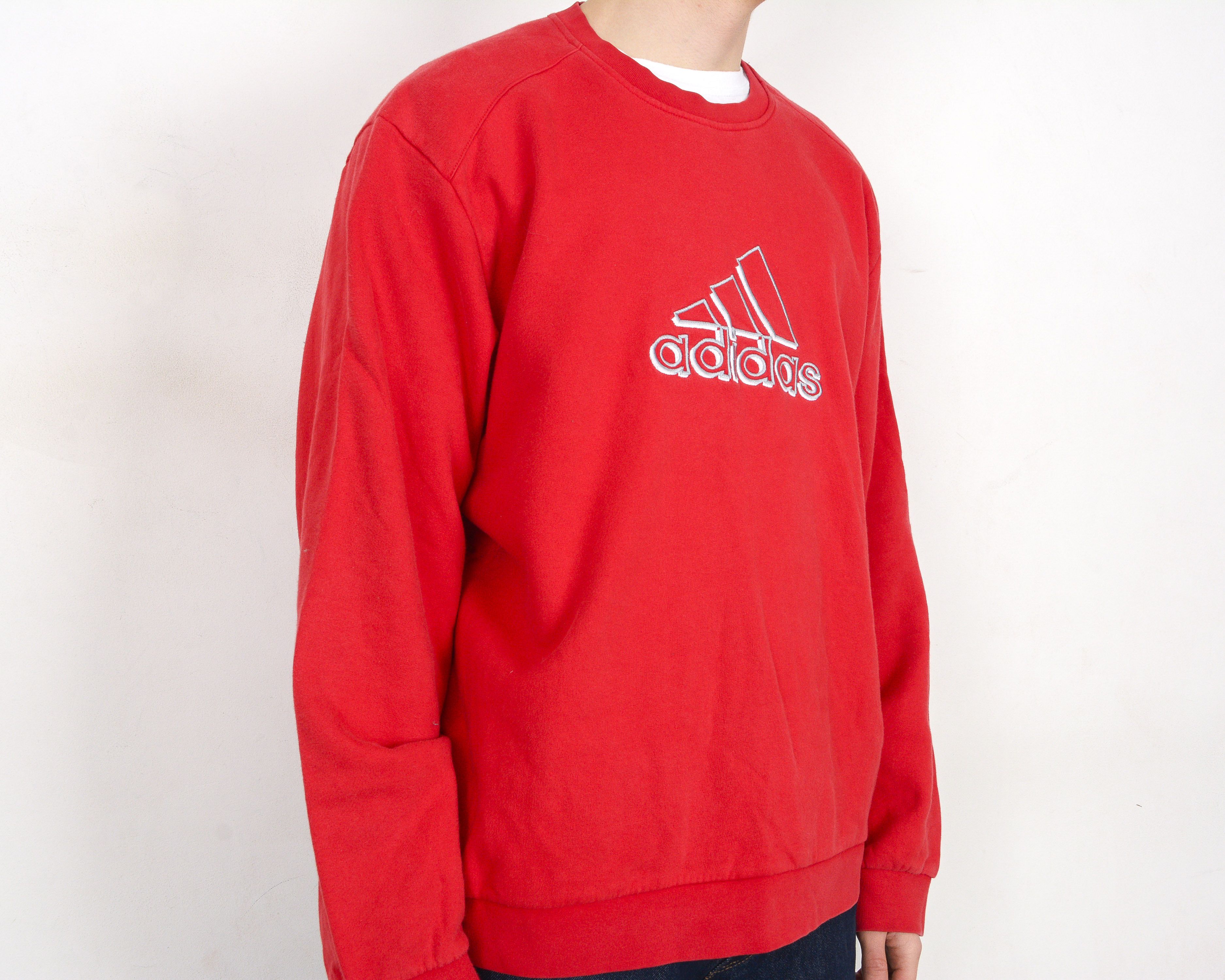 Adidas Vintage Men 2XL Sweatshirt Jumper 2005 Pullover XXL sweater Size US XXL / EU 58 / 5 - 5 Thumbnail