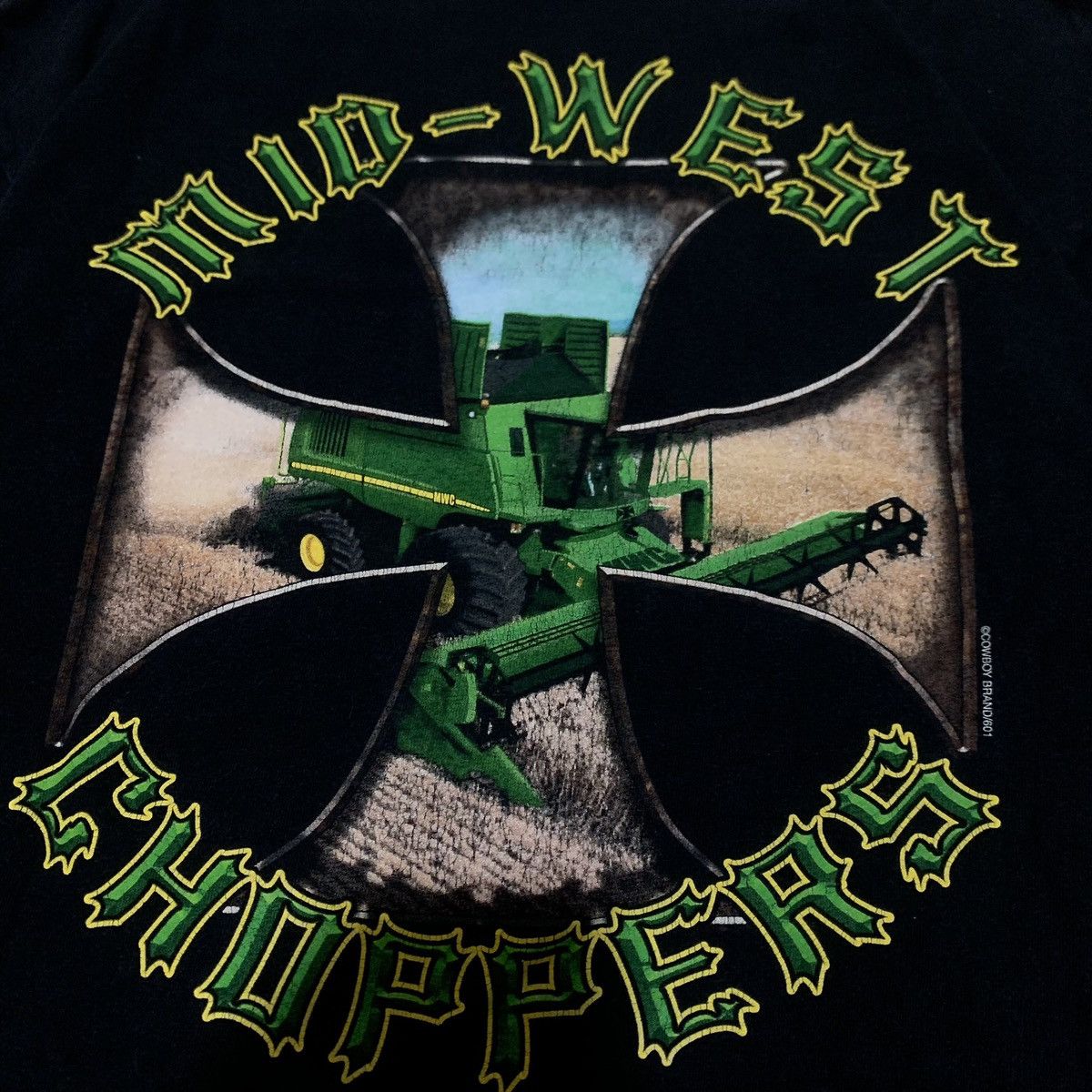 West Coast Choppers choppers - mid west cowboy brand /601 Size US XL / EU 56 / 4 - 8 Thumbnail