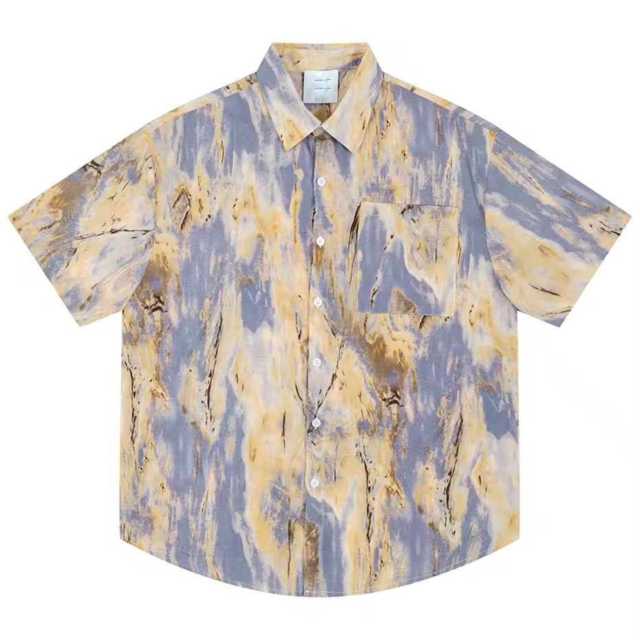 Other Streetwear Hawaiian Loose Summer Hip Hop Shirt Size US L / EU 52-54 / 3 - 1 Thumbnail