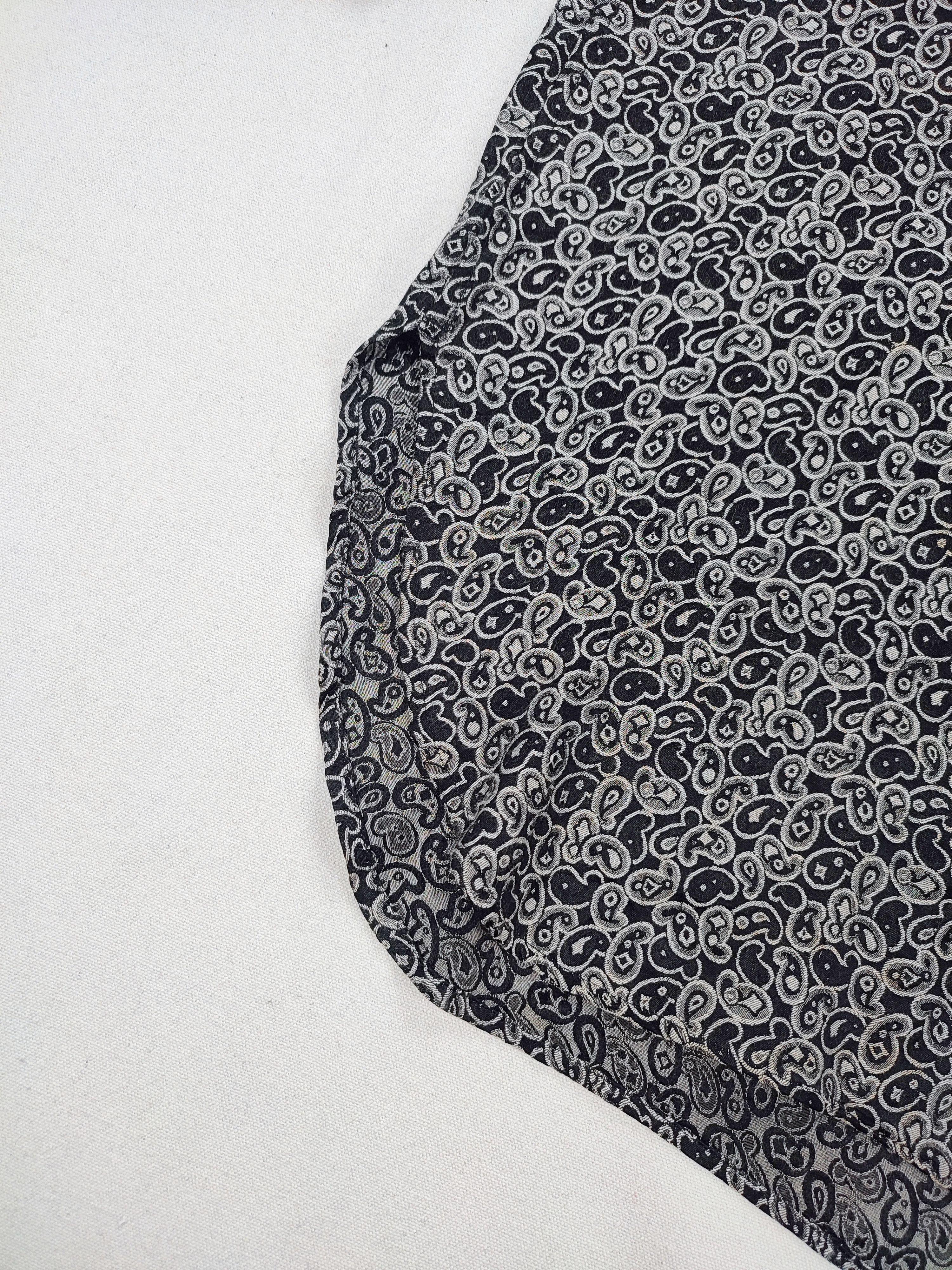 Y's × Yohji Yamamoto Y's Yohji Yamamoto French Collar Paisley Rayon Shirt Size US L / EU 52-54 / 3 - 14 Thumbnail
