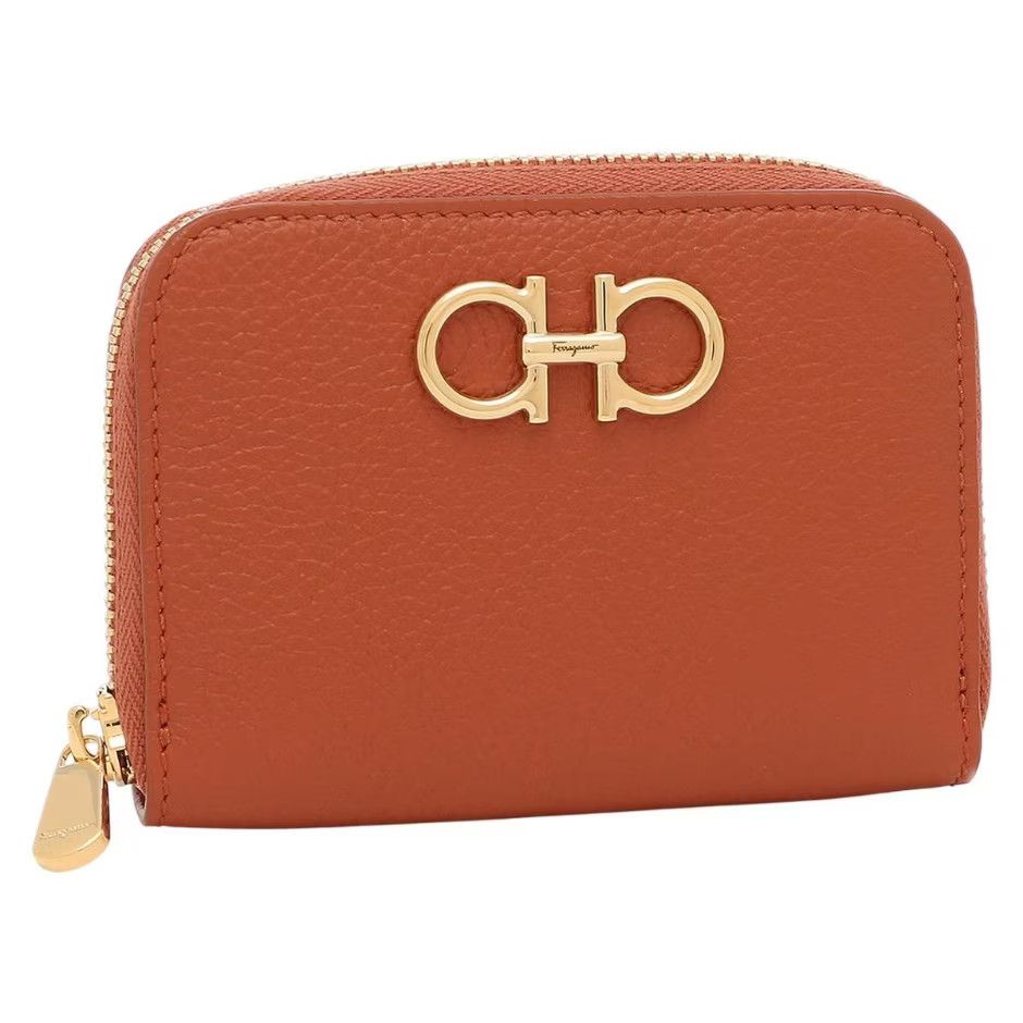 Salvatore Ferragamo o1s1rm1224 Size: OS / Wallet in Brown Size ONE SIZE - 1 Thumbnail
