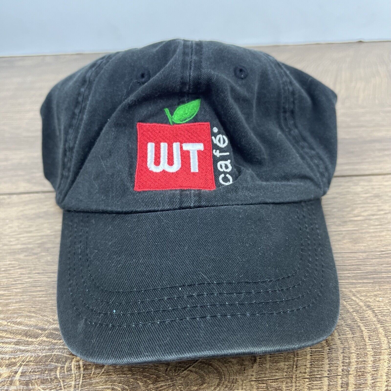 Other WT Cafe Hat Black Hat Adjustable Adult Fit Hat Black Cap Size ONE SIZE - 1 Thumbnail