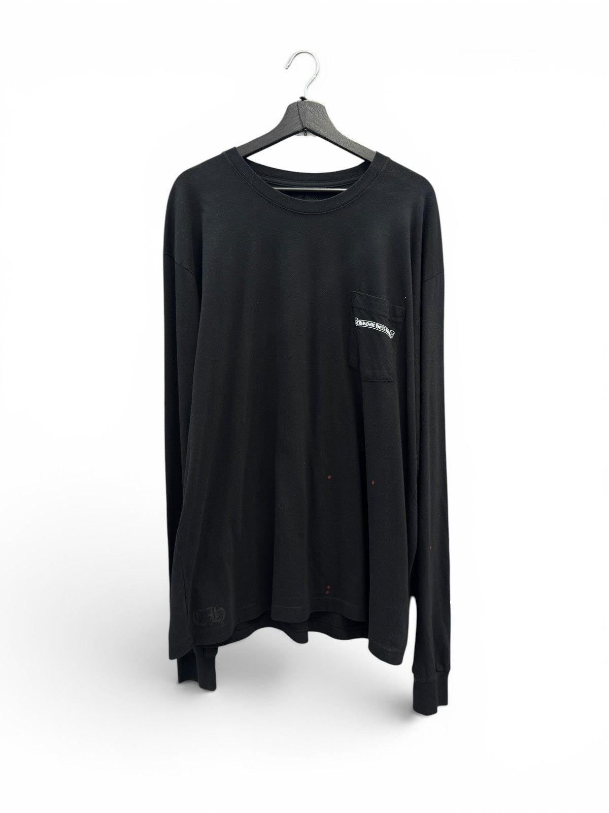 Chrome Hearts Chrome Hearts Black Scroll Long Sleeve Shirt Size US XXL / EU 58 / 5 - 1 Thumbnail