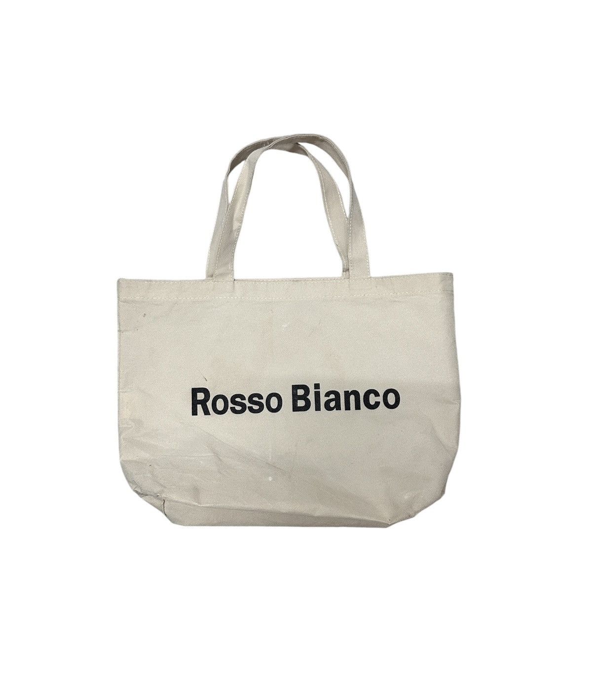 Designer × Japanese Brand × Vintage Rosso Bianco Tote Bag Size ONE SIZE - 1 Thumbnail