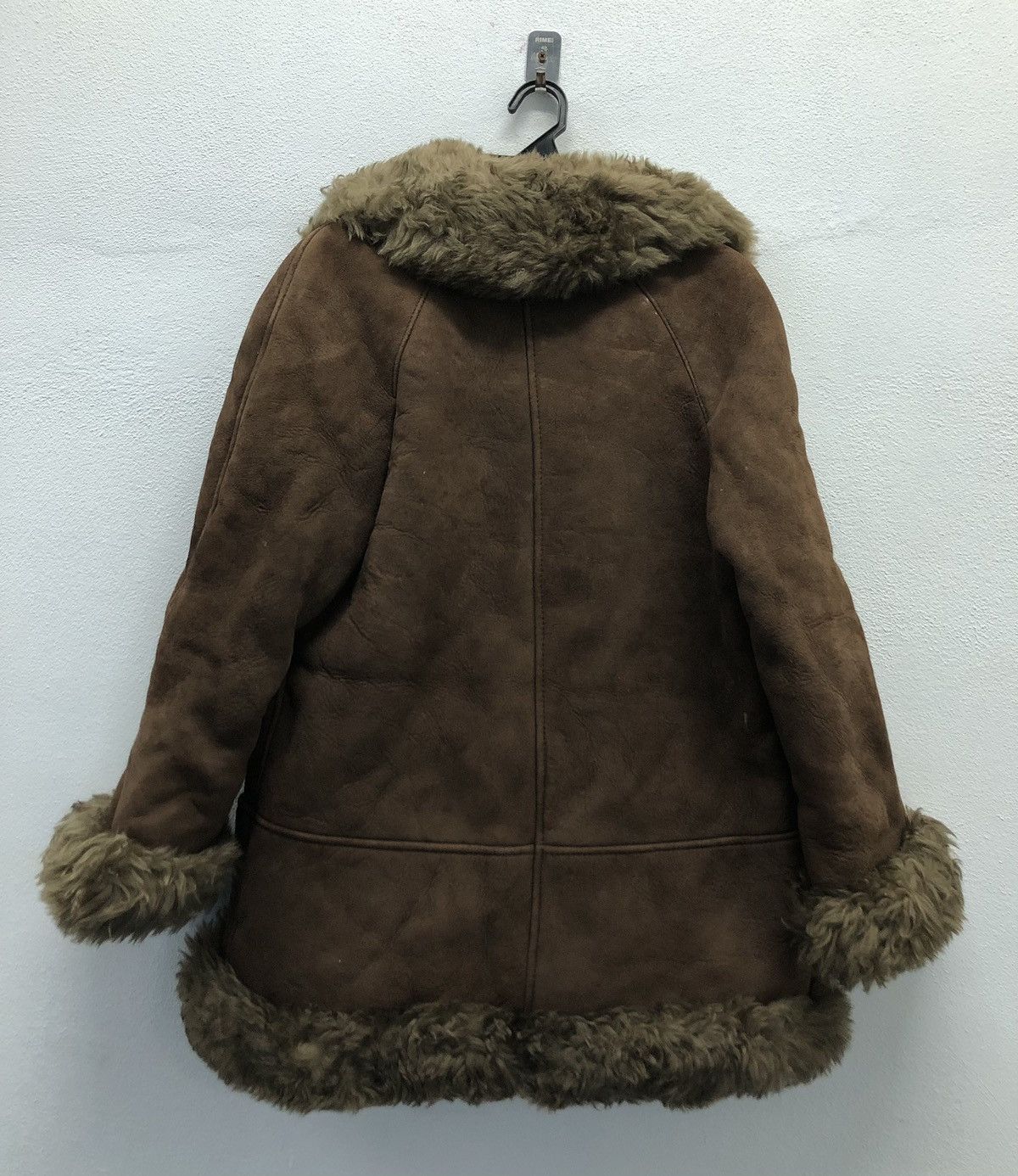 Leather Vintage Rotiny Fur Leather Jacket Size M / US 6-8 / IT 42-44 - 2 Thumbnail