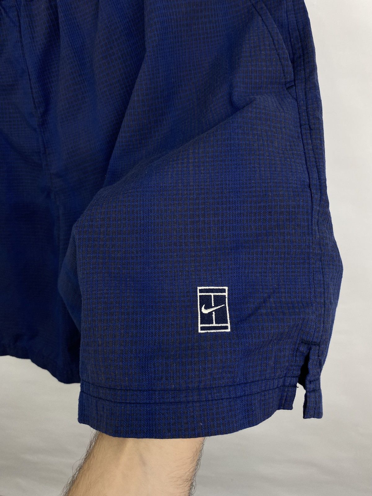 Nike 🇺🇸 Vintage 90s Nike Challenge Court Shorts Rare Retro Hype Size US 33 - 3 Thumbnail