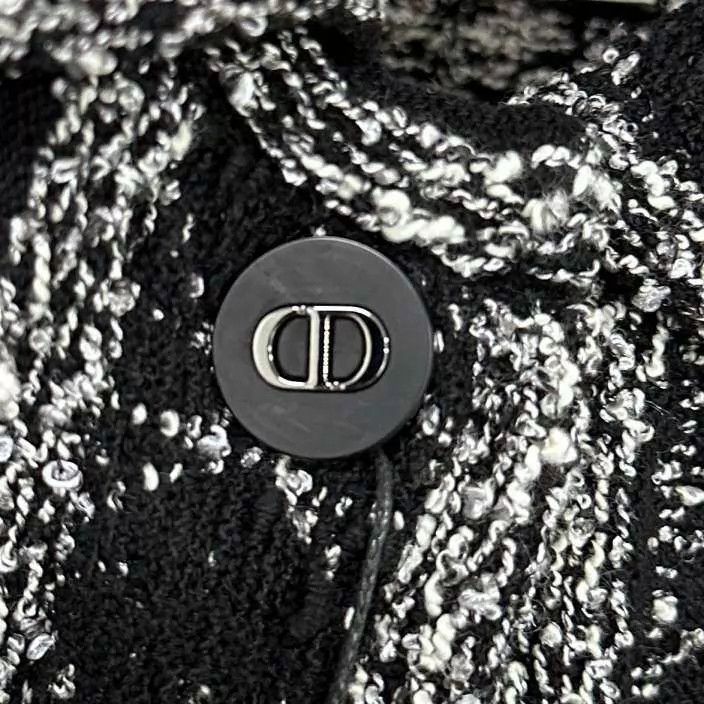 Dior Dior Black & White Houndstooth Tweed Jacket 38 Size S / US 4 / IT 40 - 5 Thumbnail