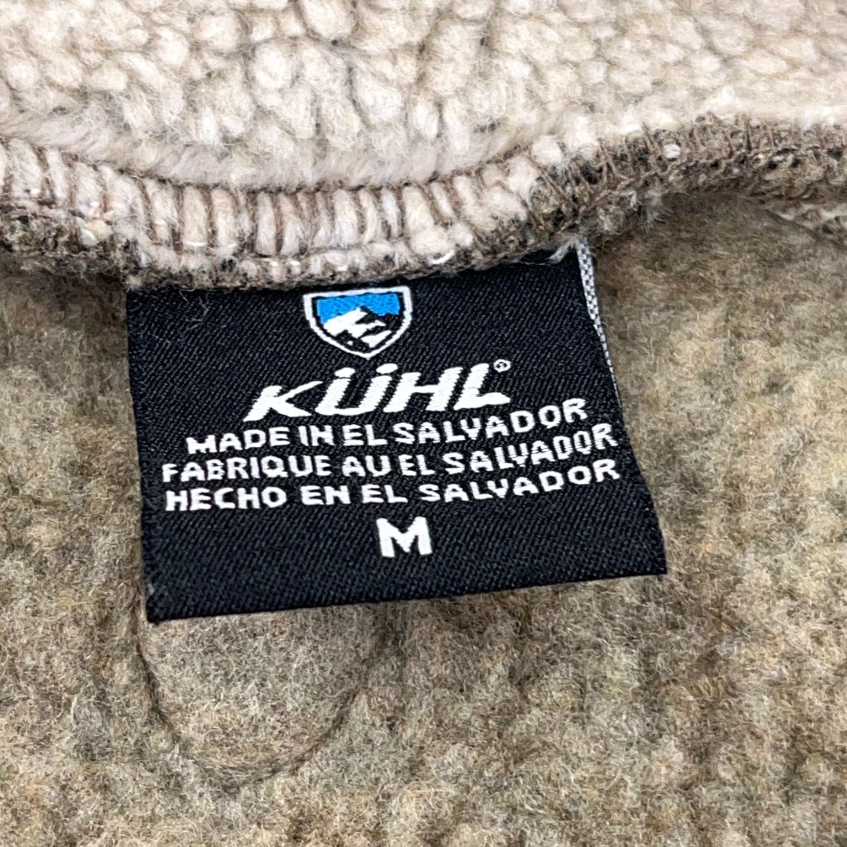 Vintage Kuhl Sweater Men’s Medium Brown Europa Alfpaca Pullover Hike Camp Hunt Trail Shirt Mens Brown Kuhl Pullover 1/4 Zip All Seasons Winter Fall Spring Size US M / EU 48-50 / 2 - 3 Thumbnail