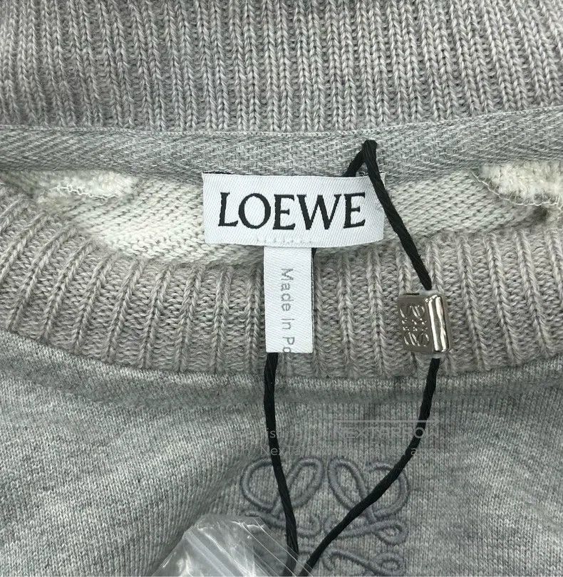 Loewe Loewe Gray short batwing sleeve Size S / US 4 / IT 40 - 4 Thumbnail