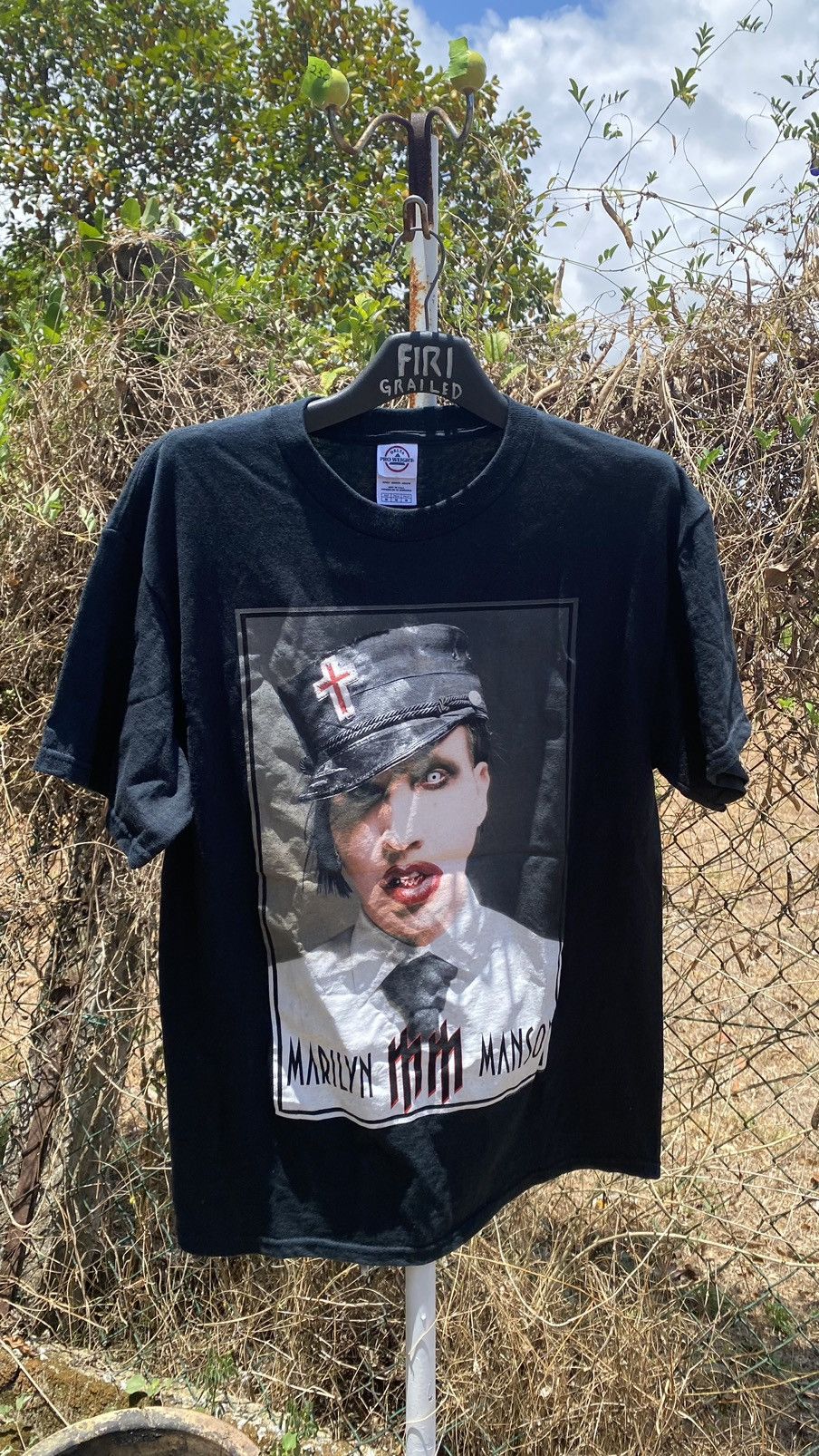Band Tees Marylin Manson Tshirt Size US M / EU 48-50 / 2 - 1 Thumbnail