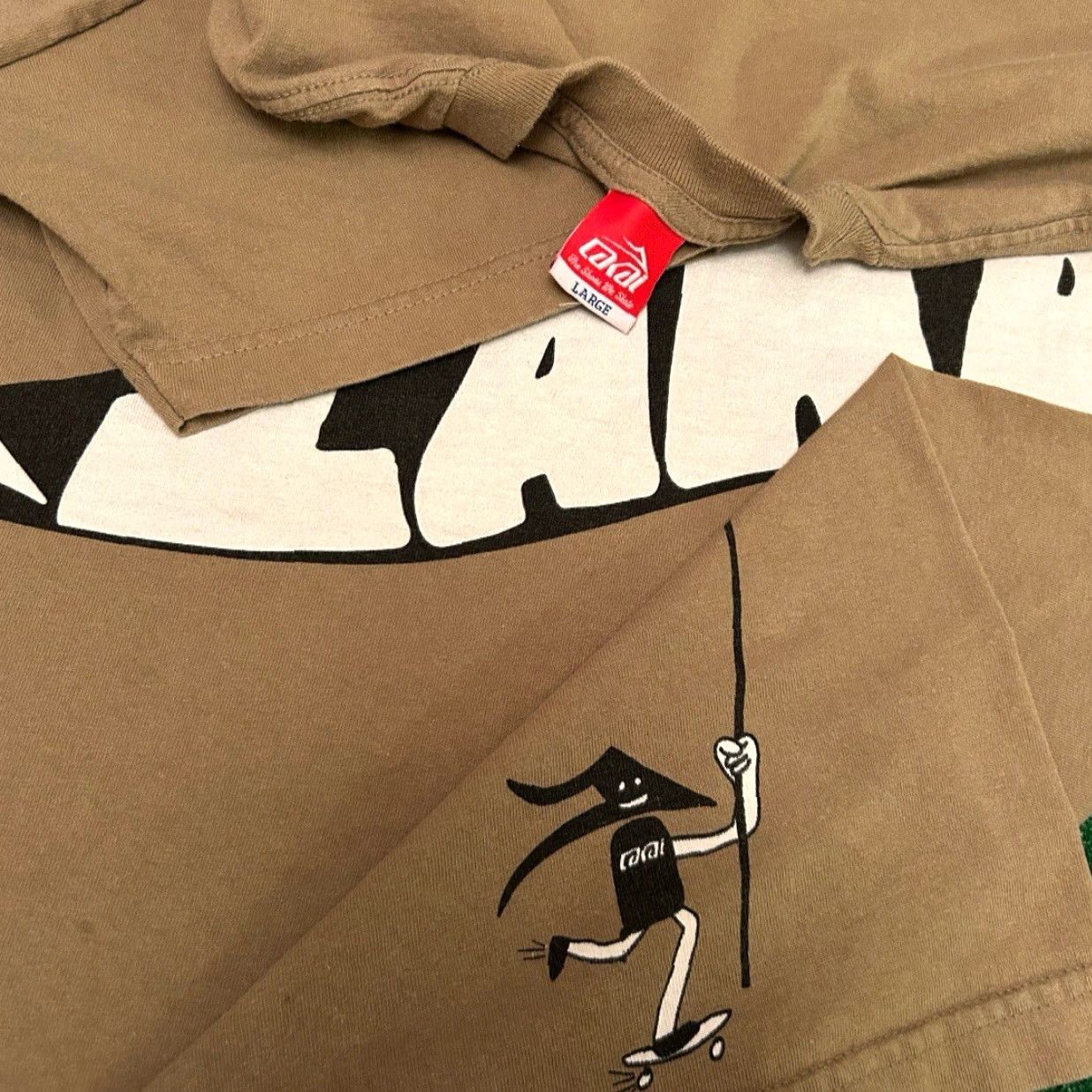 Lakai VINTAGE Lakai Skate Tee Logo VTG Shirt Mens L Chocolate 90s Y2K Skater Grunge Hip Hop Punk World Industries Logo Shirt Mens LW Size US L / EU 52-54 / 3 - 2 Thumbnail