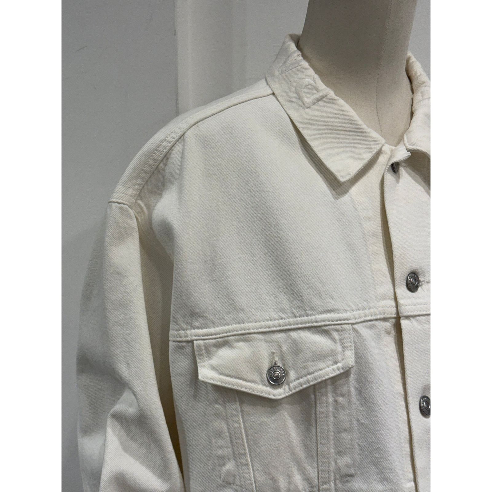 Balenciaga 2018 Balenciaga deconstructed oversized denim jacket Size US S / EU 44-46 / 1 - 4 Thumbnail