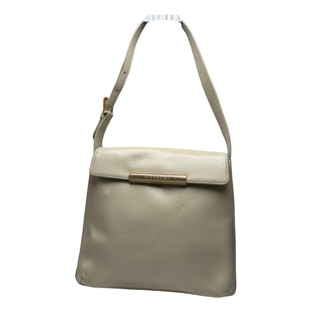 Givenchy Whip Beige Leather Handbag Size ONE SIZE - 1 Thumbnail