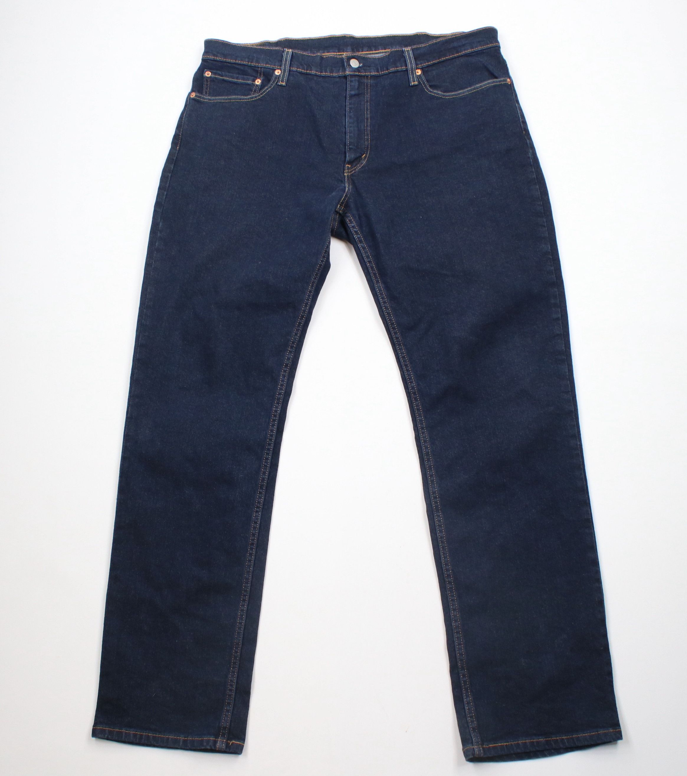 Levi's × Vintage Vintage Y2K Levis 514 Straight Leg Stretch Denim Jeans Size US 38 / EU 54 - 1 Thumbnail