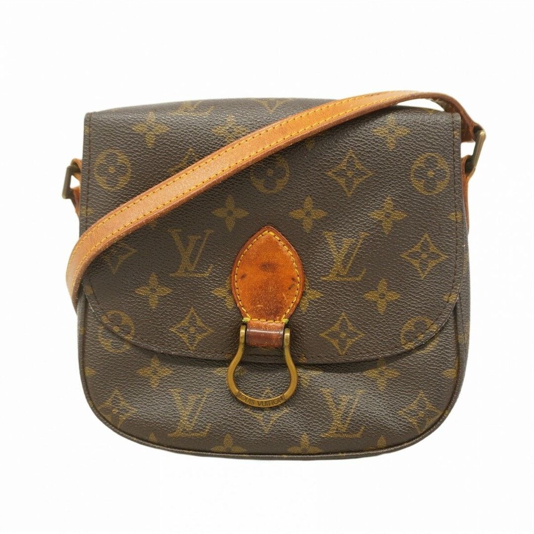 Louis Vuitton Monogram Saint-Cloud Mm Shoulder Bag M51243 in Brown, Women's