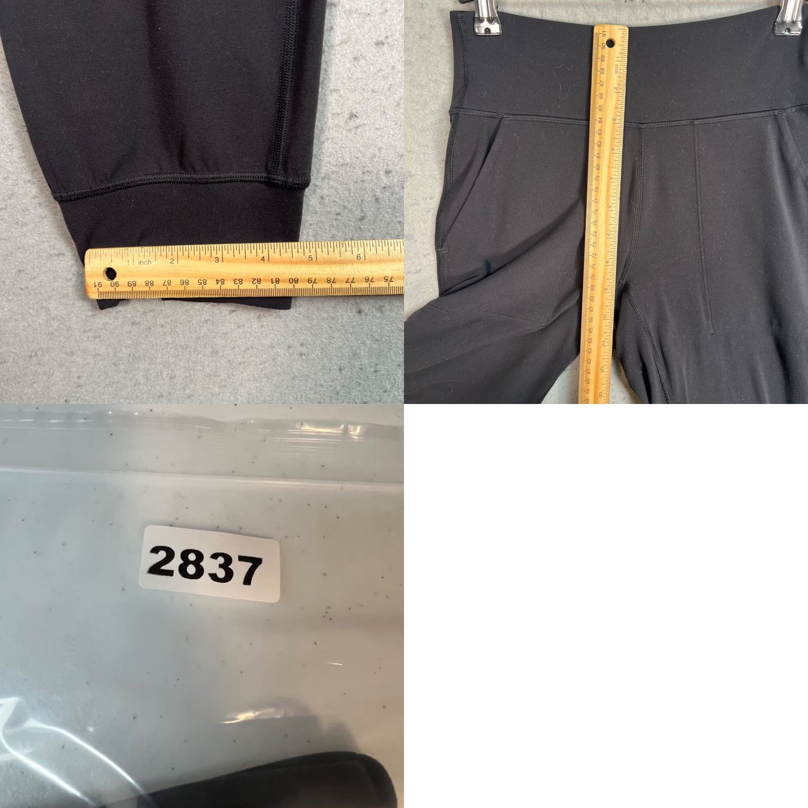 Lululemon Lululemon Pants Womens Size 4 Black High-Waisted Joggers Gym Athletic Activewear Athleisure Size 27" / US 4 / IT 40 - 8 Thumbnail