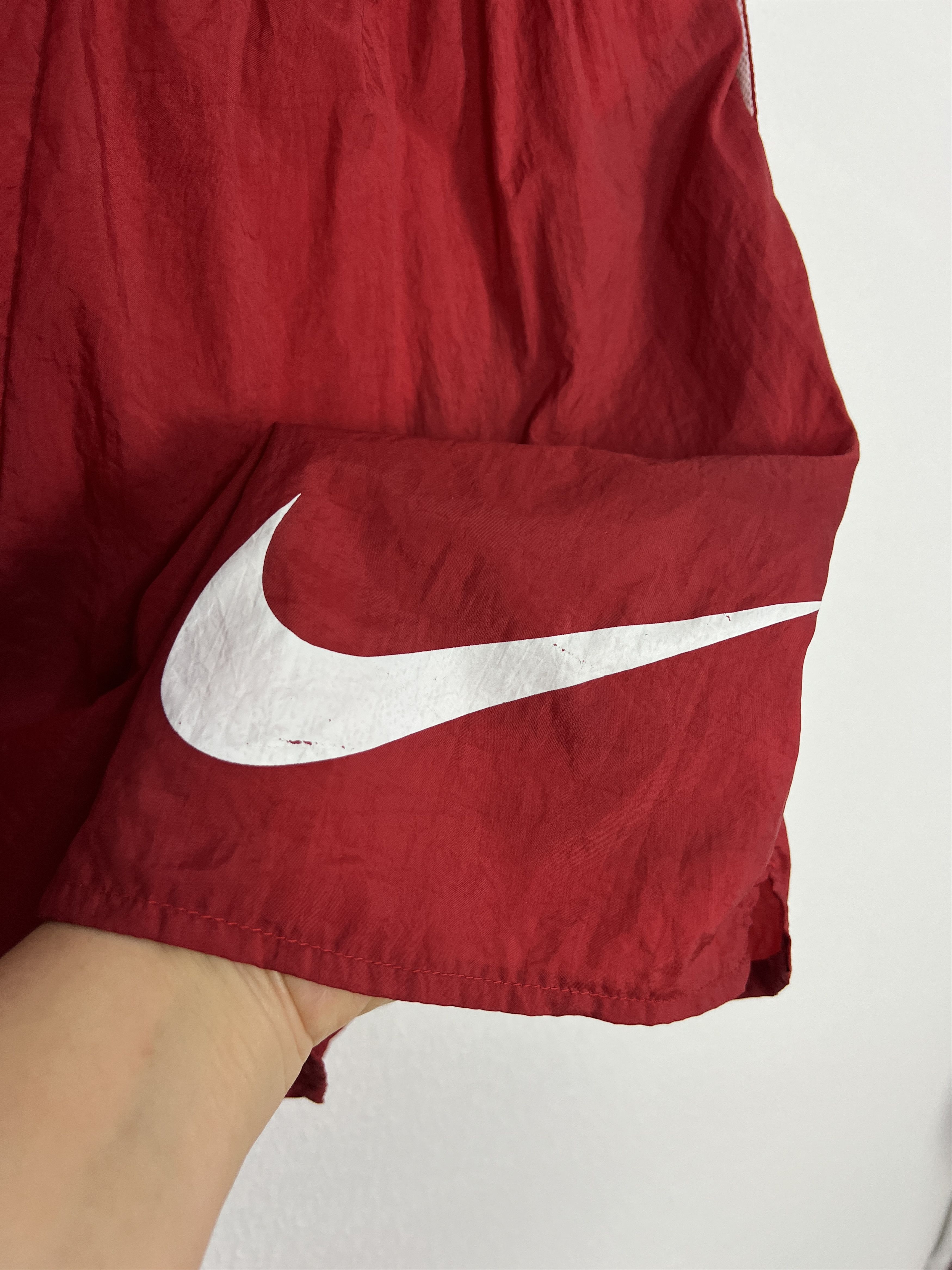 Nike Vintage 90's Nike Nylon Shorts Athletic Rare Big Swoosh Rare Size US 36 / EU 52 - 10 Thumbnail
