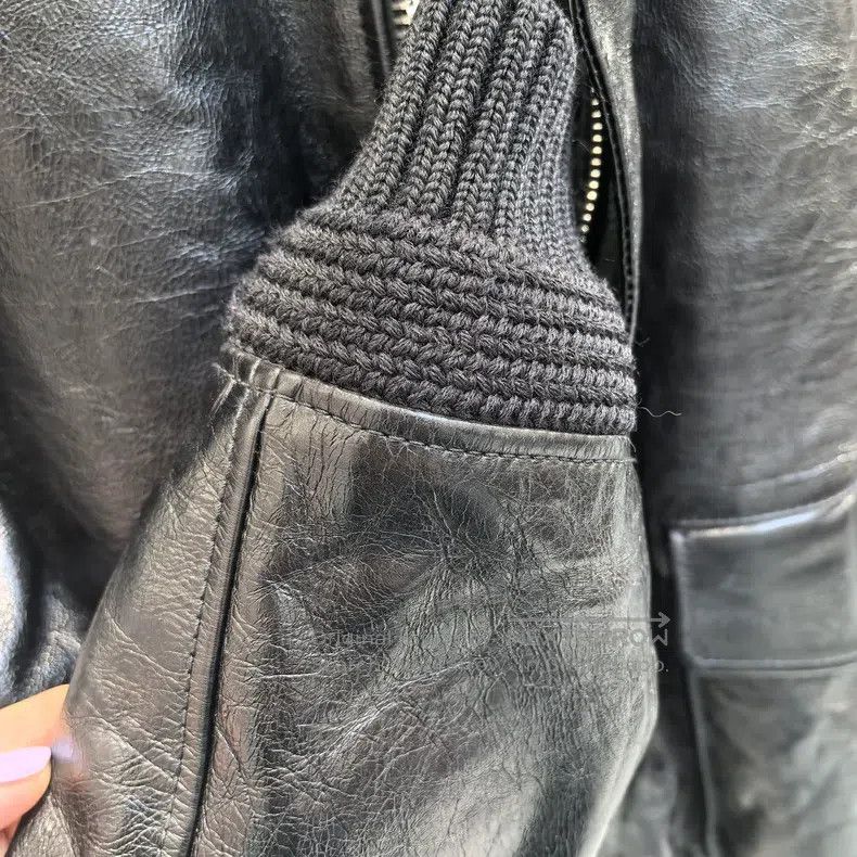 Saint Laurent Paris Saint Laurent Paris Leather and Fur Jacket i Size US S / EU 44-46 / 1 - 7 Thumbnail