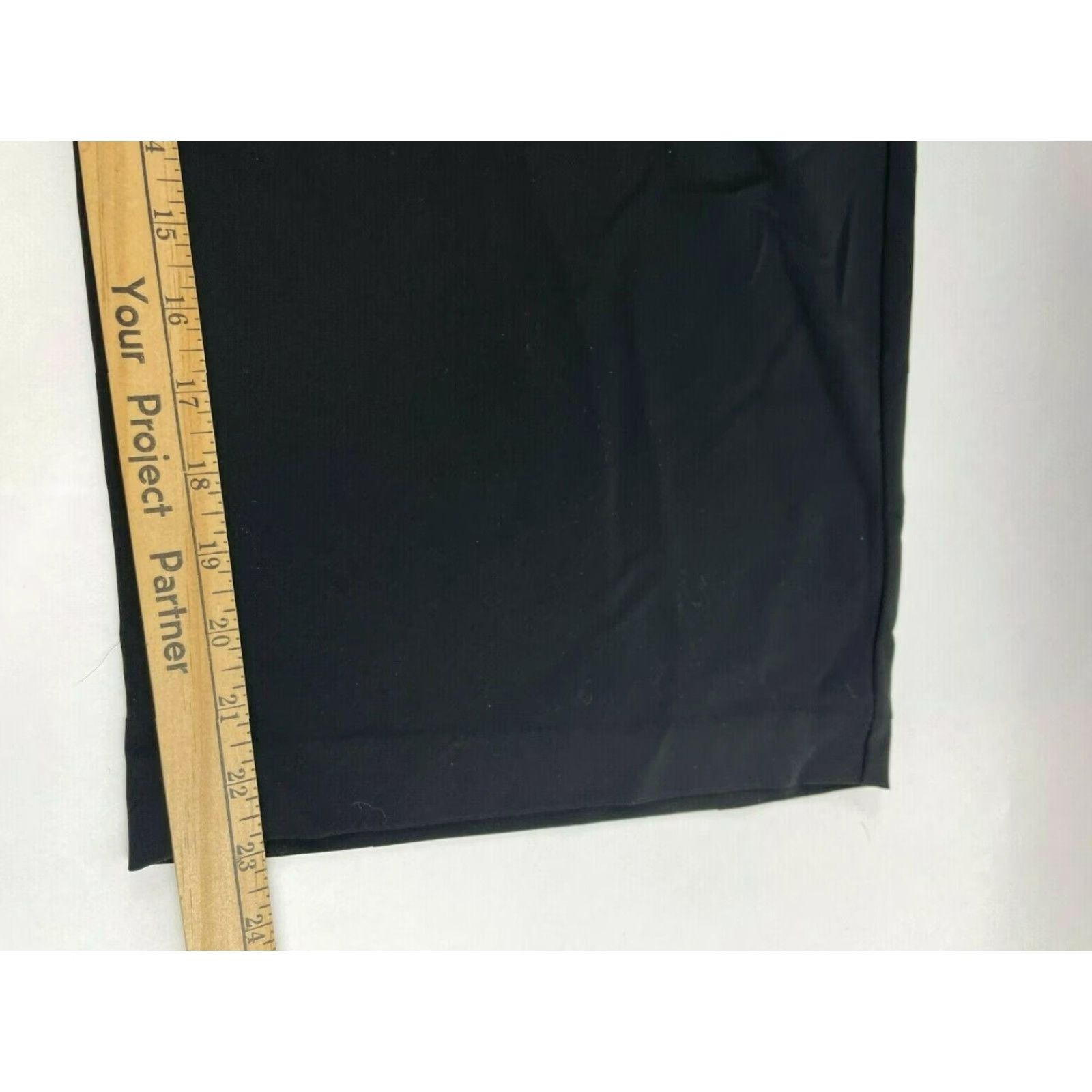 Vintage Wayf Paper Bag Pants Women's XL Black Crop Wide-Leg Belt NWT VINTAGE? Size 40" / US 18 - 5 Thumbnail