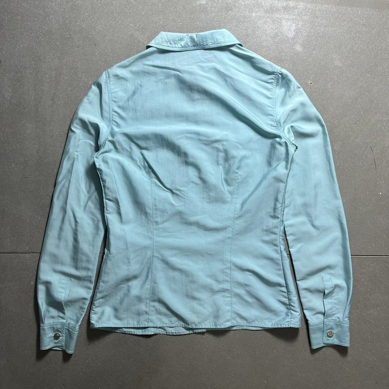 Versace × Versace Jeans Couture × Versus Versace Jeans Couture Blue Shirt Size US M / EU 48-50 / 2 - 10 Thumbnail