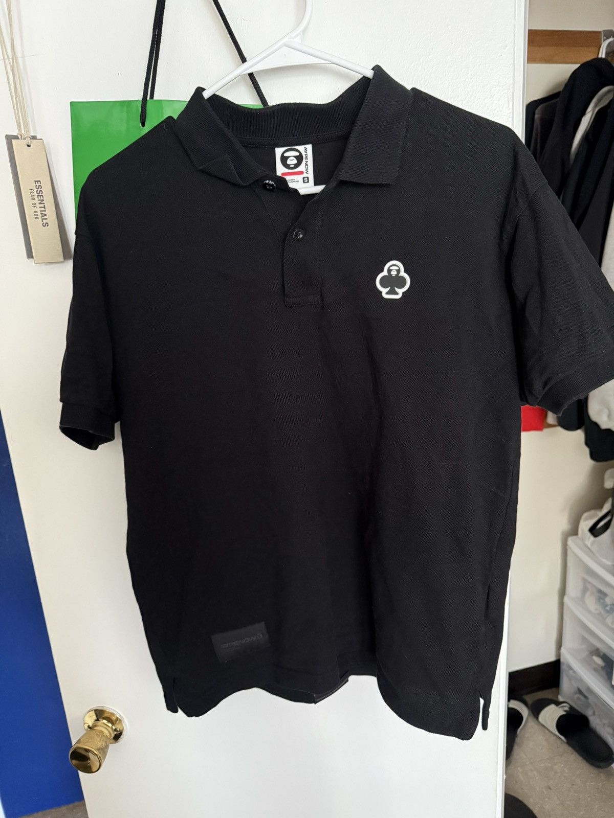 Aape AAPE cotton polo shirt Size US S / EU 44-46 / 1 - 1 Thumbnail