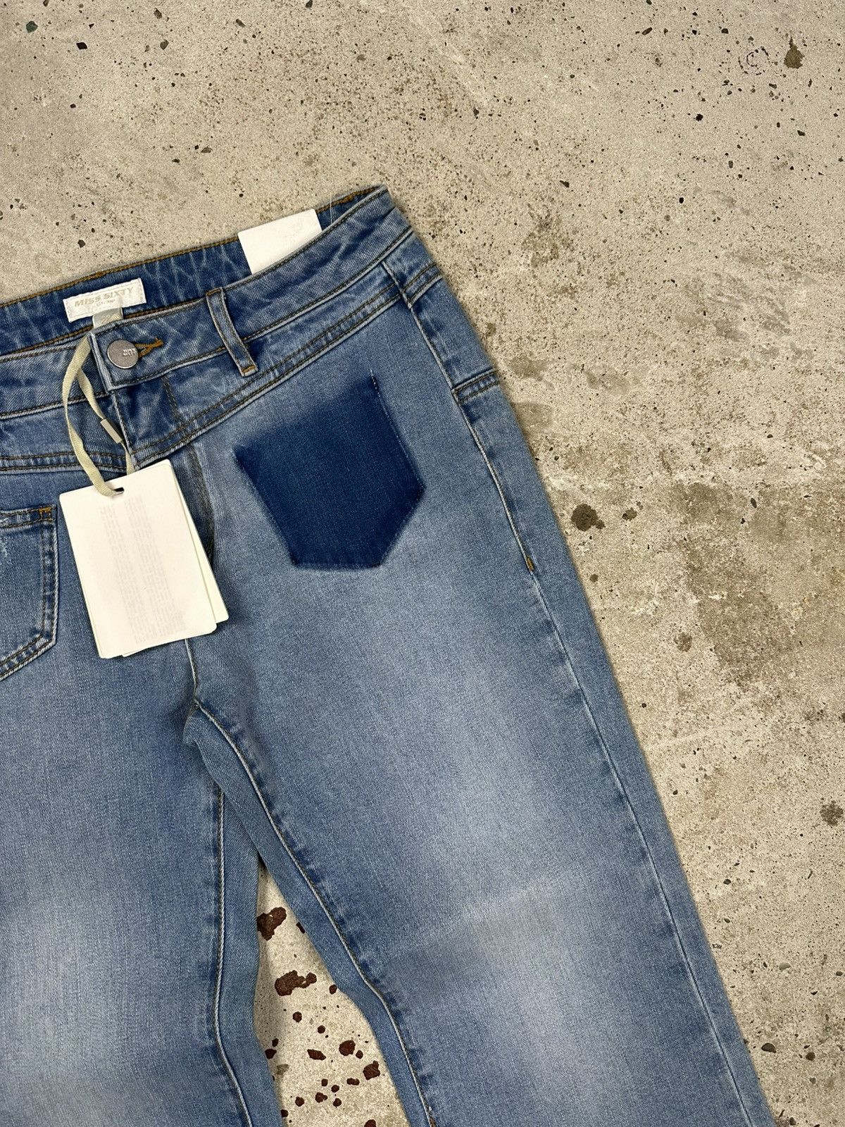 Miss Sixty Vintage Y2K Miss Sixty Bootcut Flare Jeans Denim Pants Size 28" / US 6 / IT 42 - 6 Thumbnail