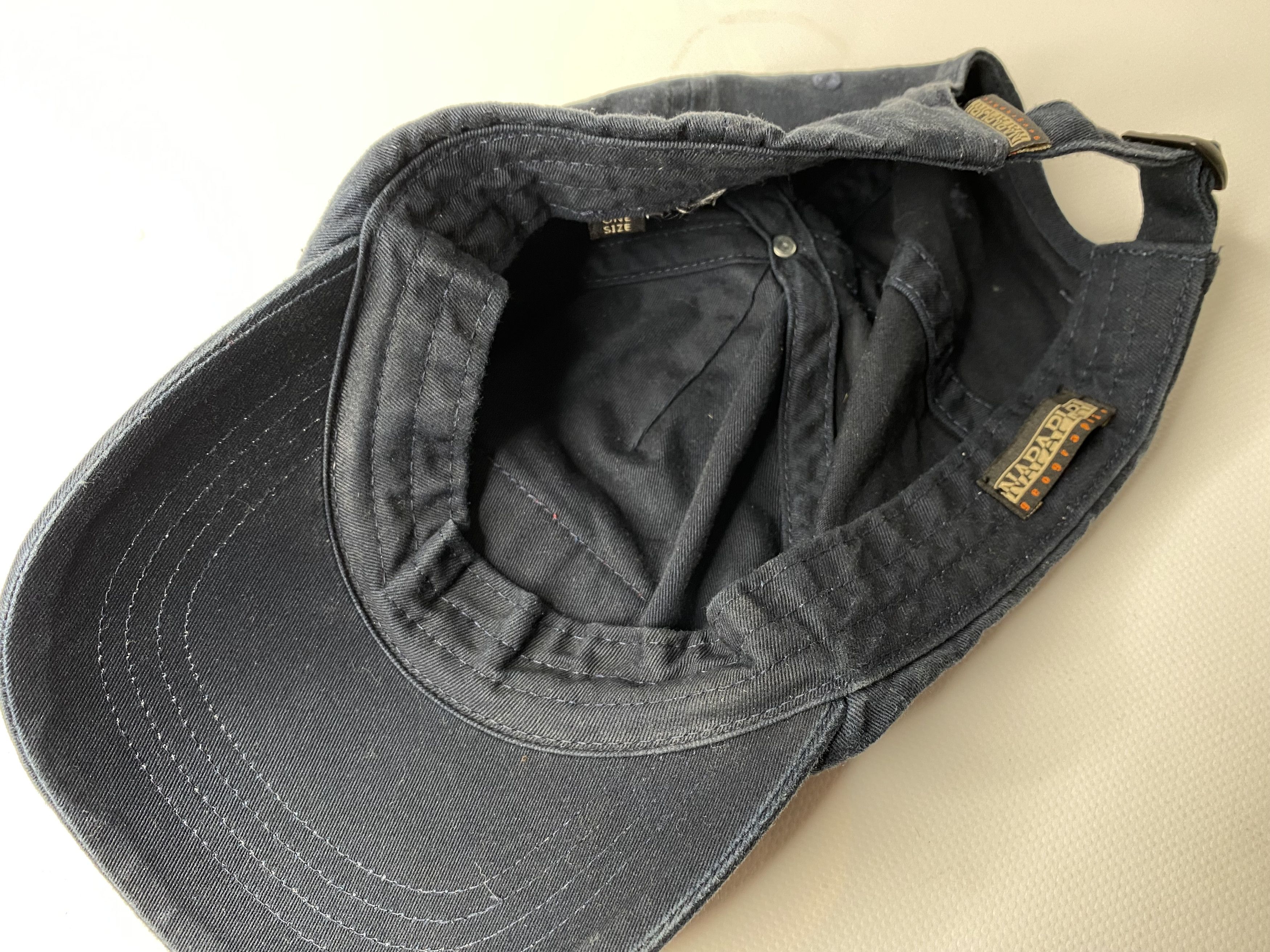 Adidas NAPAPIJRI FONTAN BASEBALL HAT CAP MARINE MENS FLAG LOGO Size ONE SIZE - 7 Thumbnail