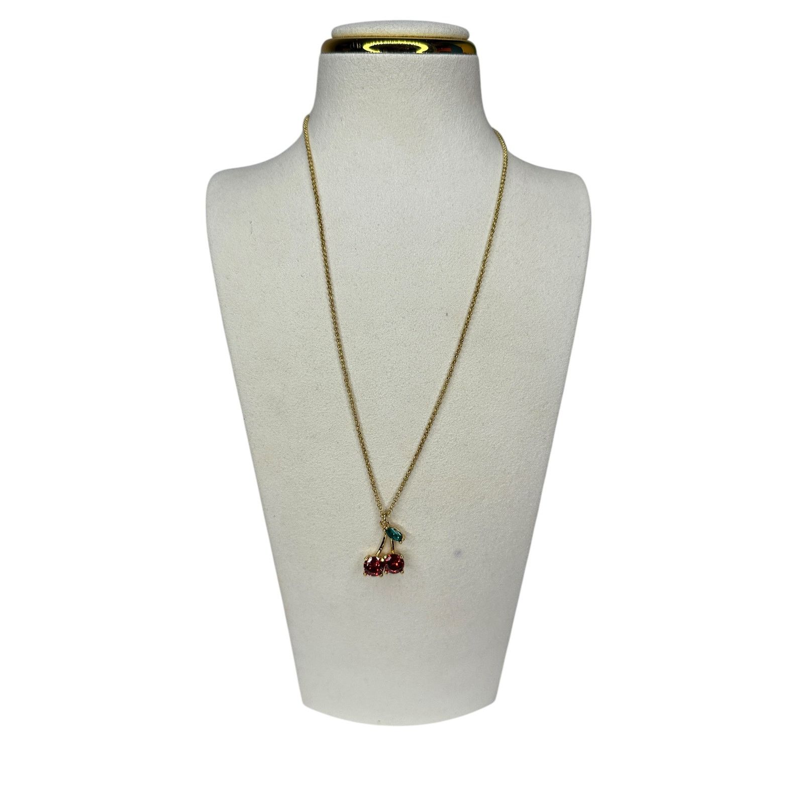 Kate Spade Kate Spade New York Ma Cherie Cherry Mini Necklace Size ONE SIZE - 2 Thumbnail