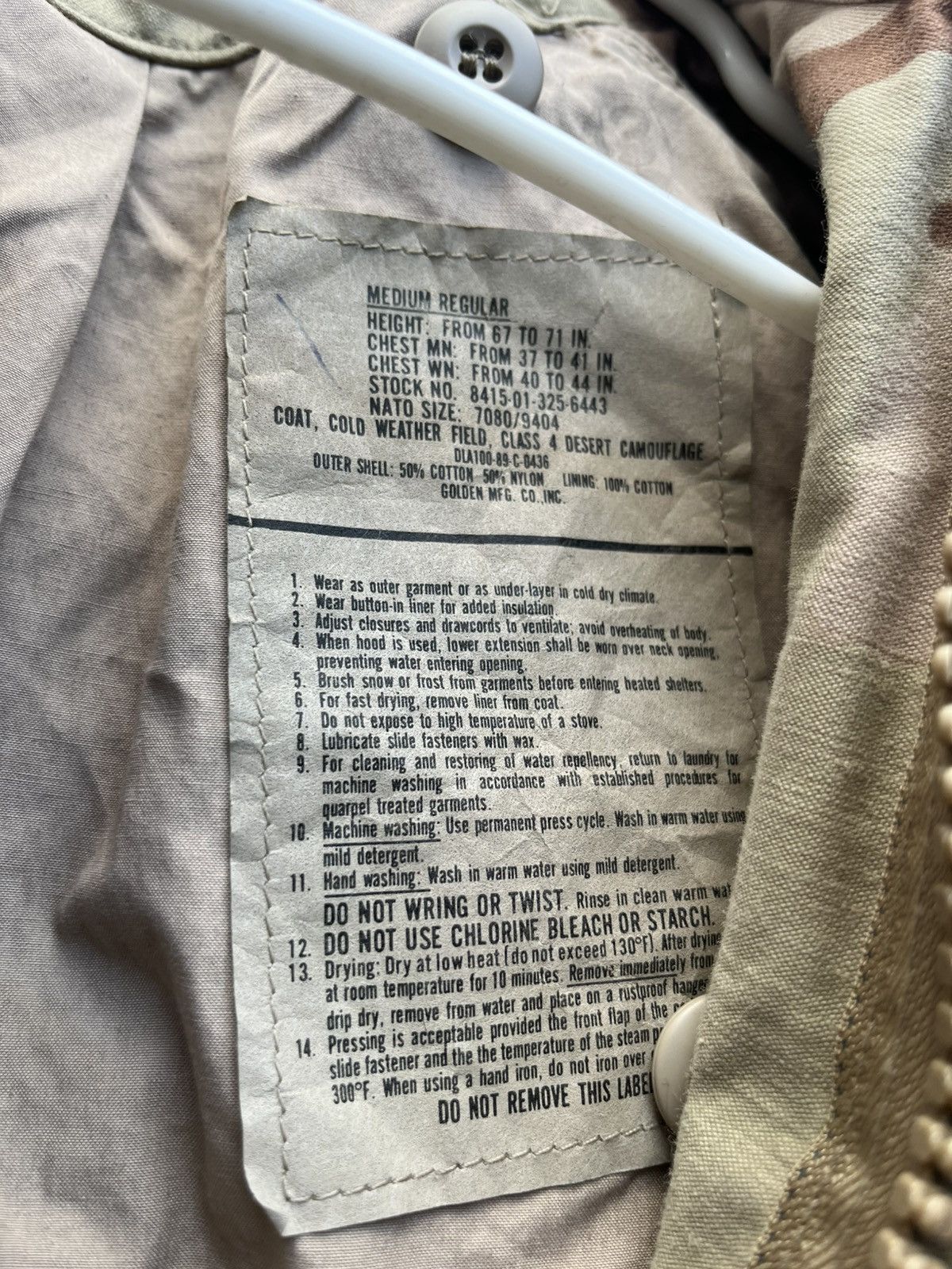 Vintage Desert camo jacket Size US M / EU 48-50 / 2 - 3 Thumbnail