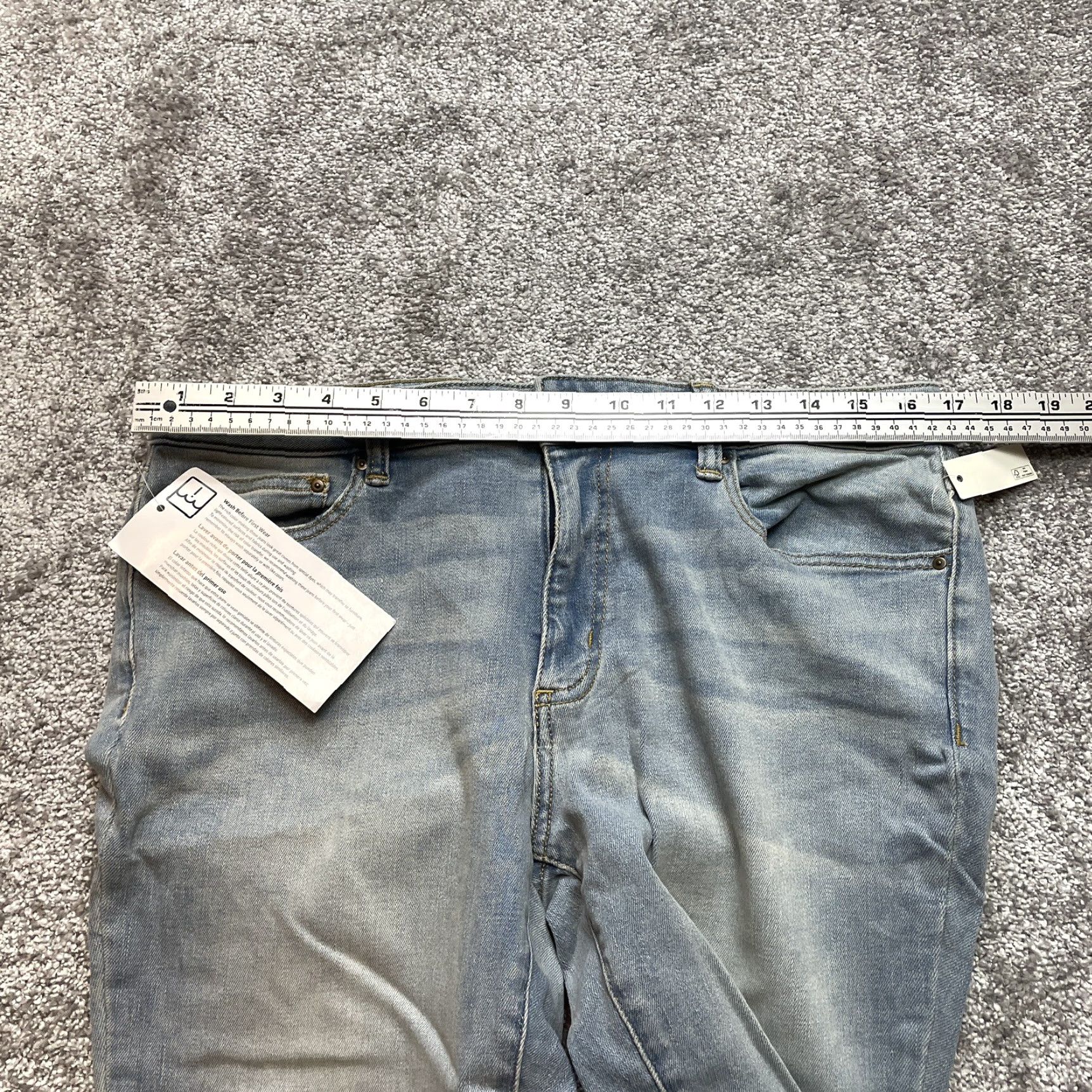 Vintage VINTAGE Daily Ritual Jeans Women 32 Long Light Wash Skinny NWT Size 24" / US 00 / IT 34 - 5 Thumbnail