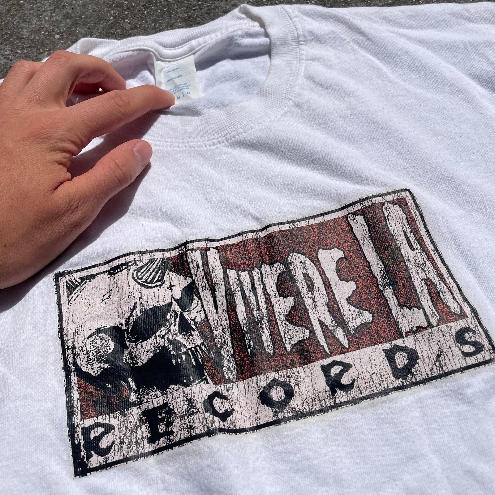 Other Vivere LA Records T Shirt size Large Size US L / EU 52-54 / 3 - 2 Thumbnail