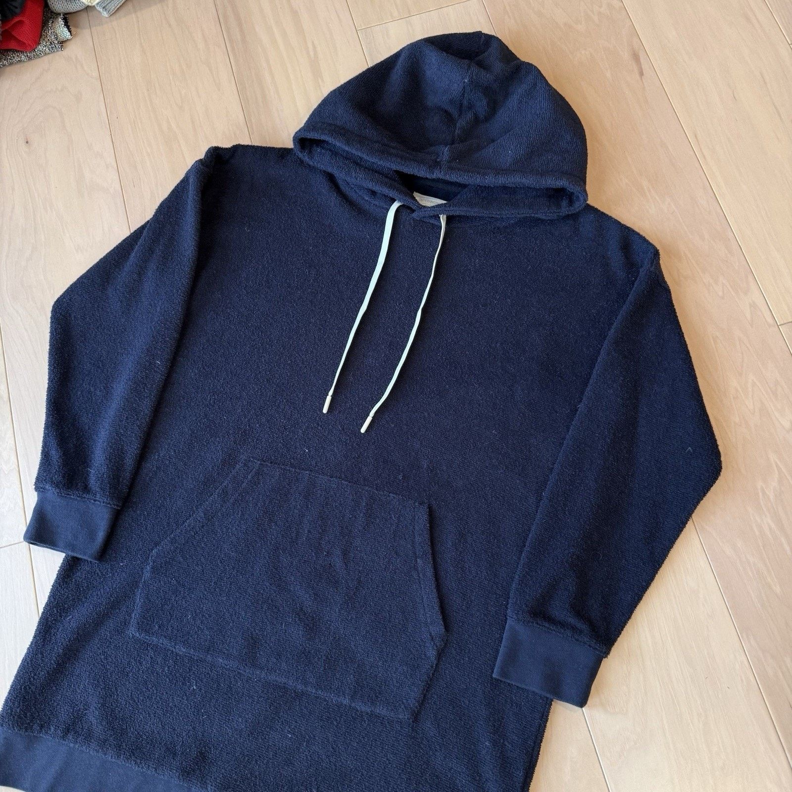 Outerknown Outerknown Hoodie Dress Women's Medium Navy Terry Cotton Size M / US 6-8 / IT 42-44 - 9 Thumbnail