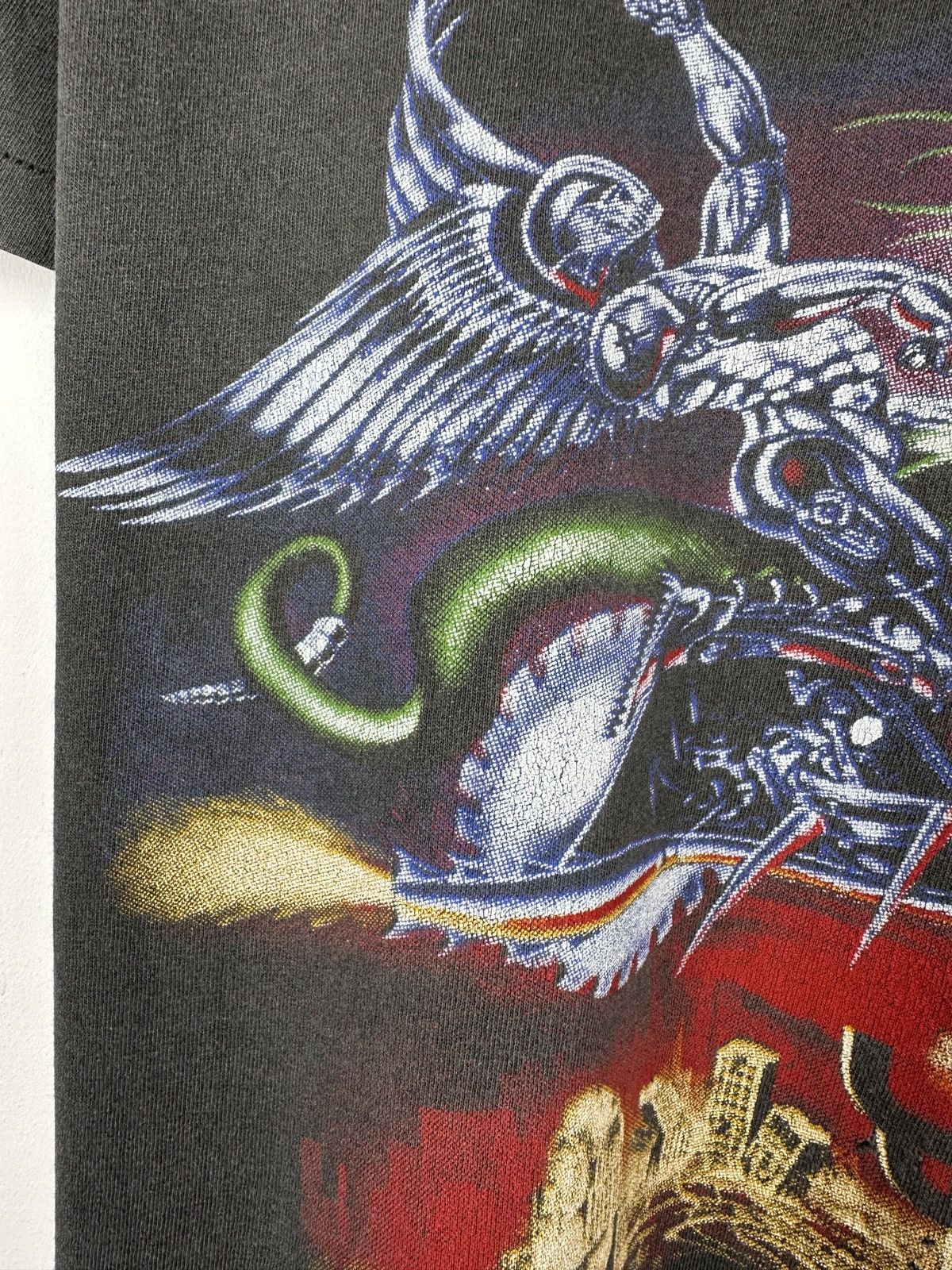 Band Tees 90s Vintage Judas Priest Painkiller Tour Graphic T Shirt Size US M / EU 48-50 / 2 - 9 Thumbnail