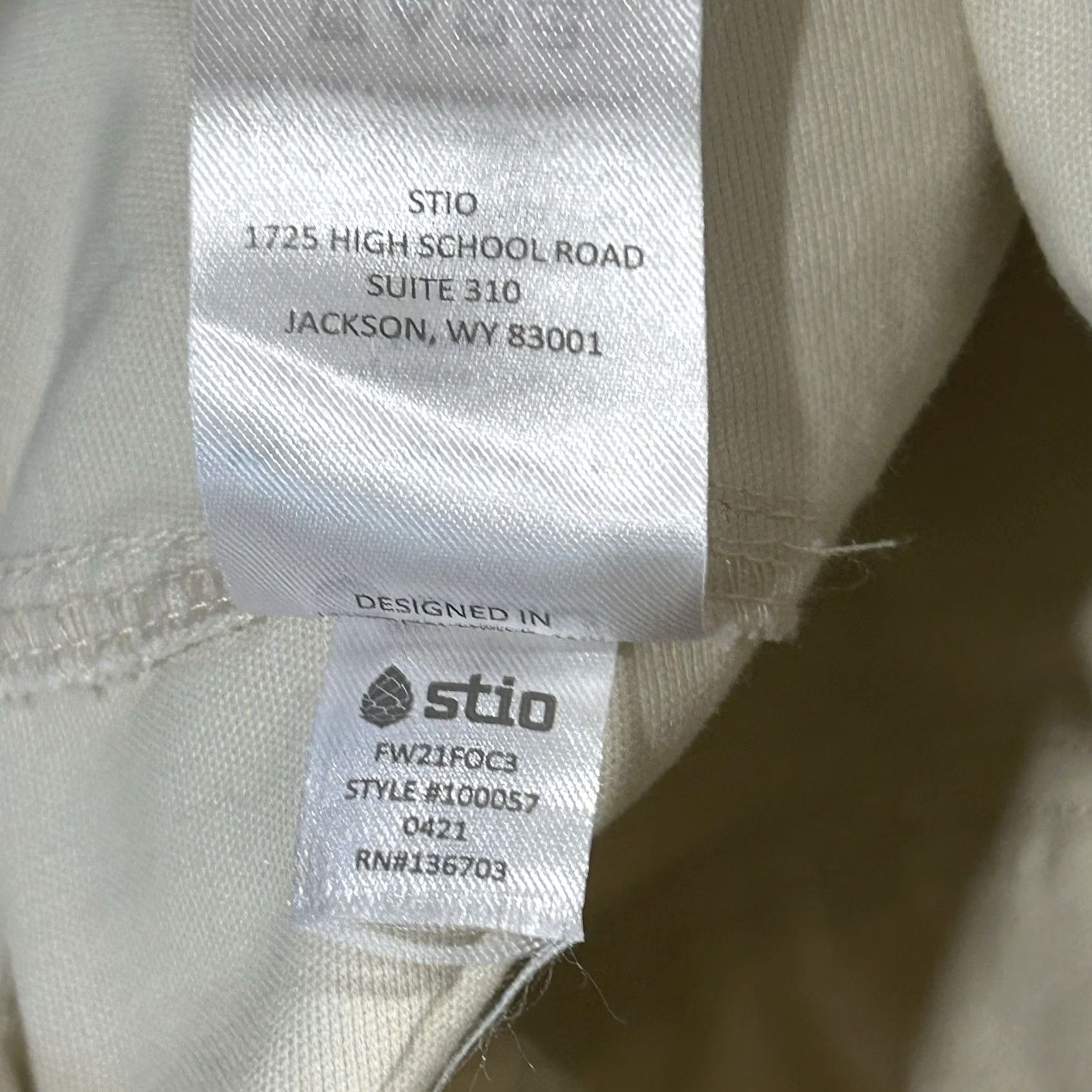 Vintage Stio Utility Patch Pocket Twill Pant Womens 10 Tan Straight Leg Flat Front Zip Button Size 32" / US 10 / IT 46 - 8 Thumbnail
