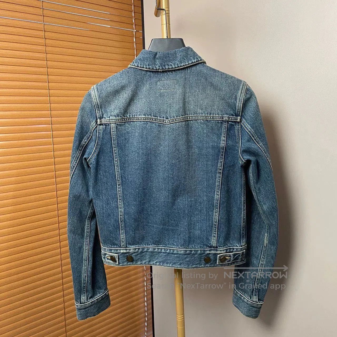Yves Saint Laurent ysl deep blue denim jacket size s. Size US S / EU 44-46 / 1 - 2 Thumbnail