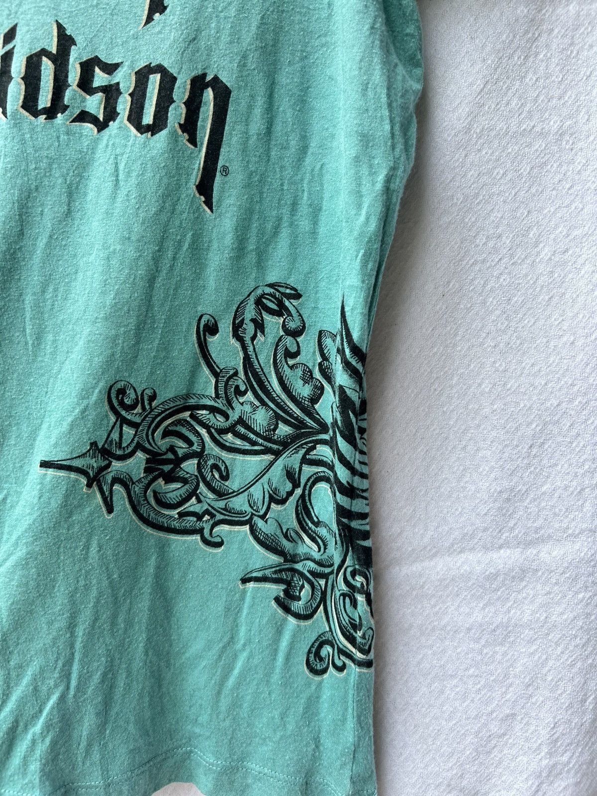 Harley Davidson Vintage motor harley davidson lace shirt Size S / US 4 / IT 40 - 4 Thumbnail
