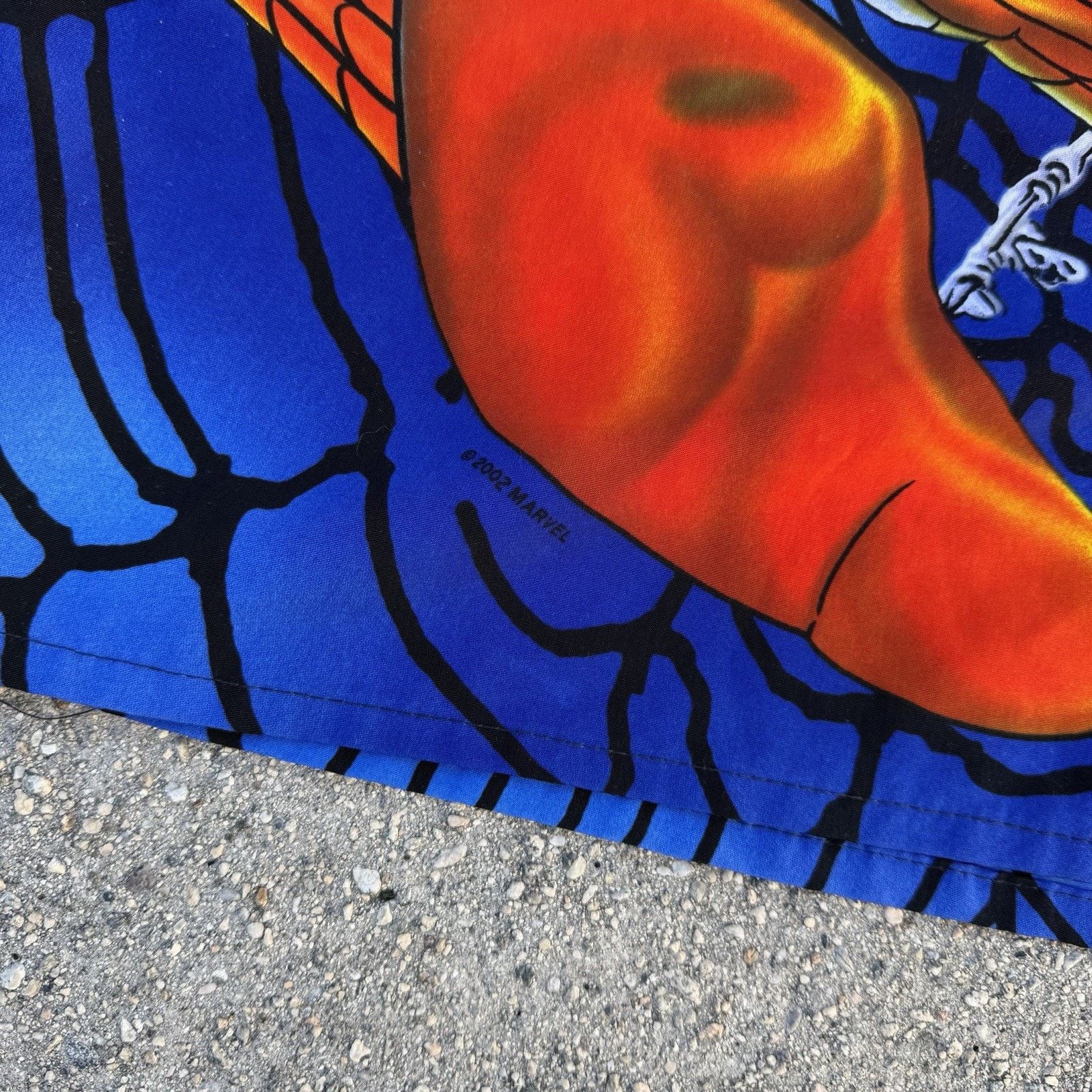 Marvel Comics × Vintage Vintage 2002 Marvel Comics Spider-Man All Over Print Shirt Size US XL / EU 56 / 4 - 2 Thumbnail