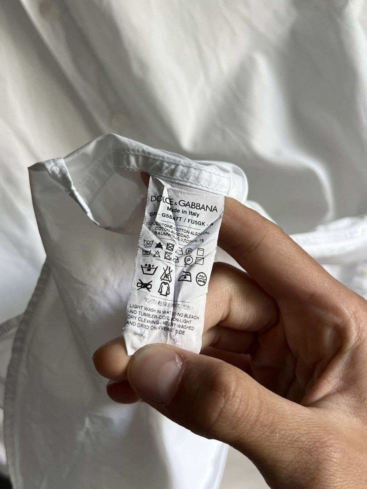 Dolce & Gabbana Vintage Dolce&Gabanna Button Up Shirt Size S / US 4 / IT 40 - 9 Thumbnail