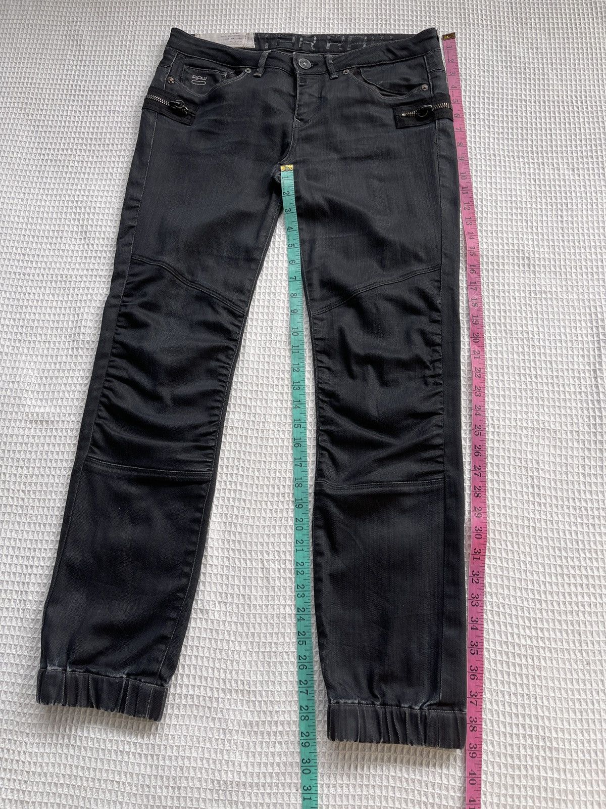 G-Star Last Drop🔥Rare🔥G STAR RAW Jogger Denim Jeans Size 32" / US 10 / IT 46 - 13 Thumbnail