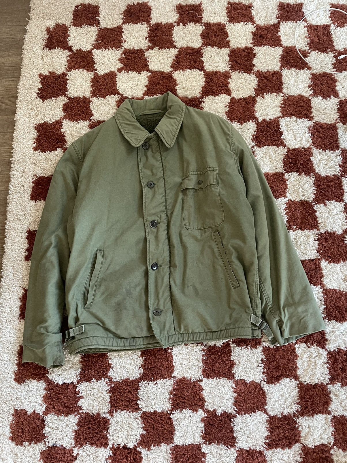 Unsound Rags Vintage 80/90s Fleece Lined Jacket Size US L / EU 52-54 / 3 - 1 Thumbnail