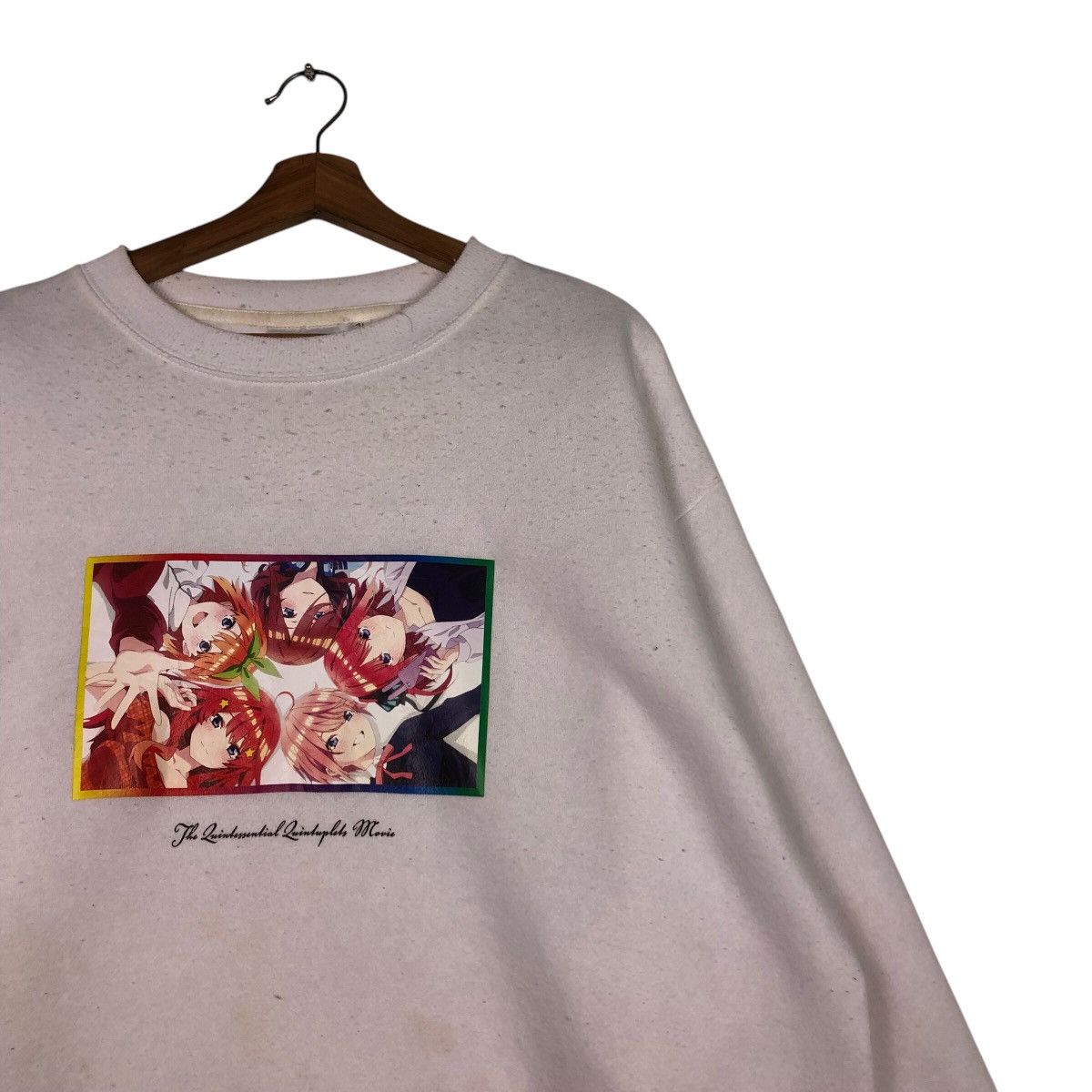 Japanese Brand 📌Vintage Sweatshirt Anime Japan Big Logo Design Size US L / EU 52-54 / 3 - 7 Thumbnail