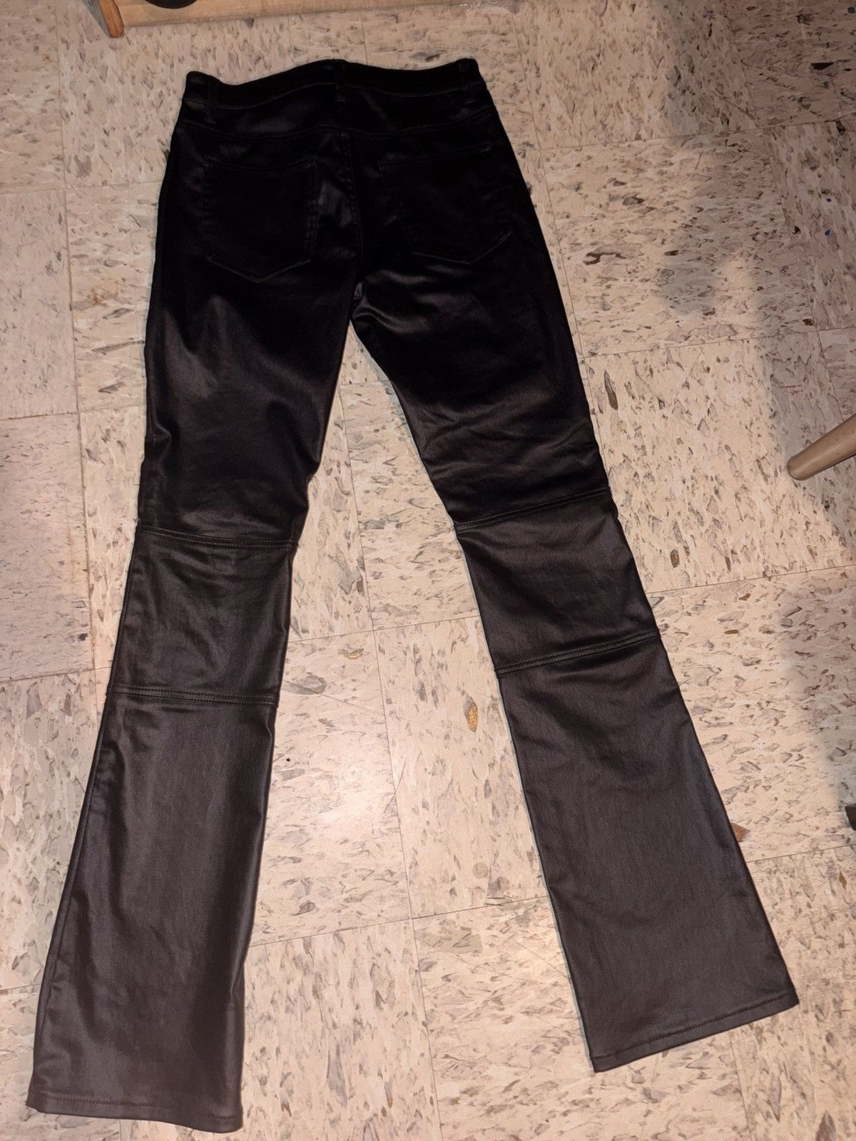Fashion Nova Black leather pants Size US 32 / EU 48 - 1 Thumbnail