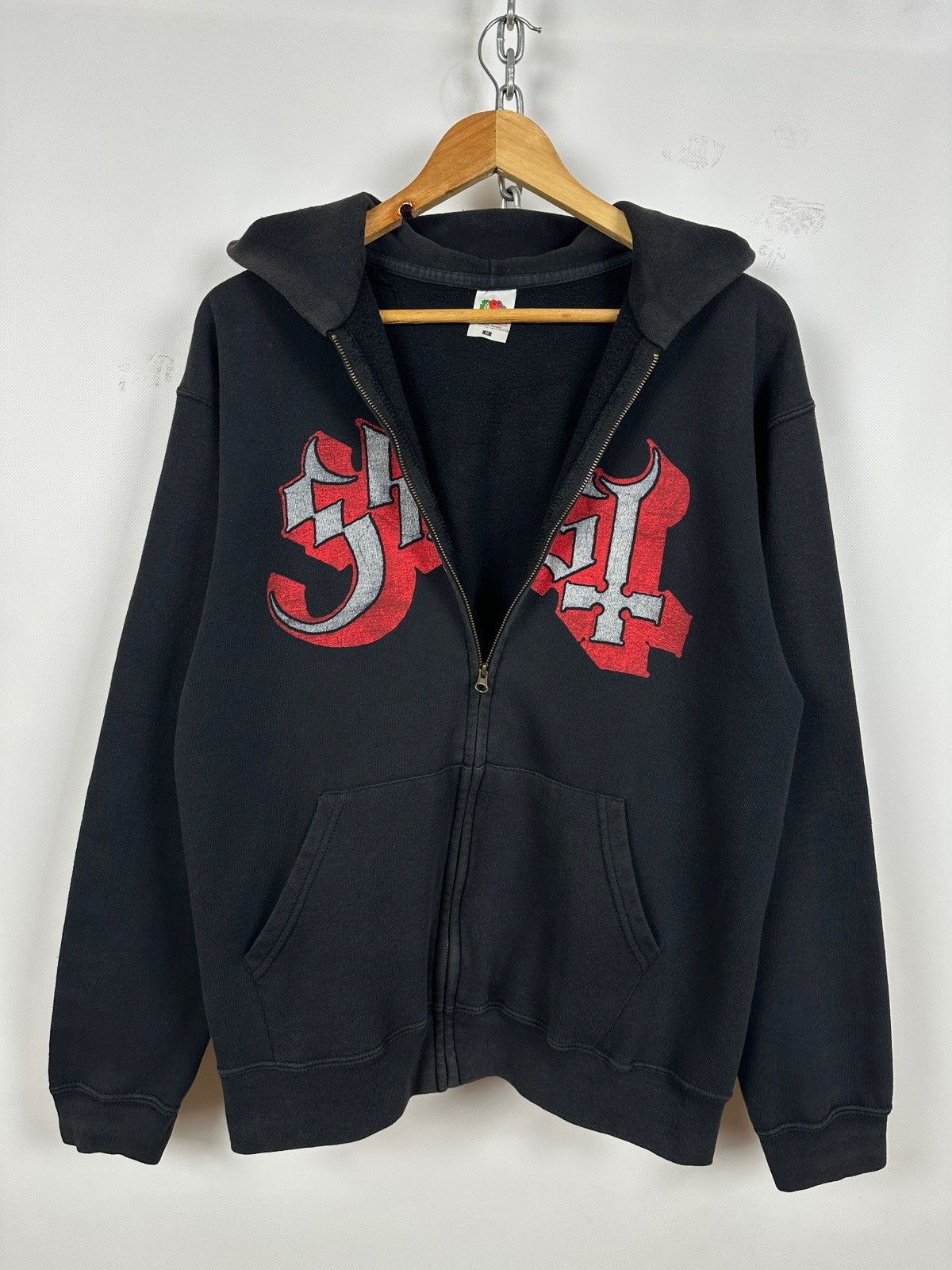 Band Tees Vintage Ghost Papa Emeritus Faded Black Zip Up Band Hoodie Size US M / EU 48-50 / 2 - 14 Thumbnail