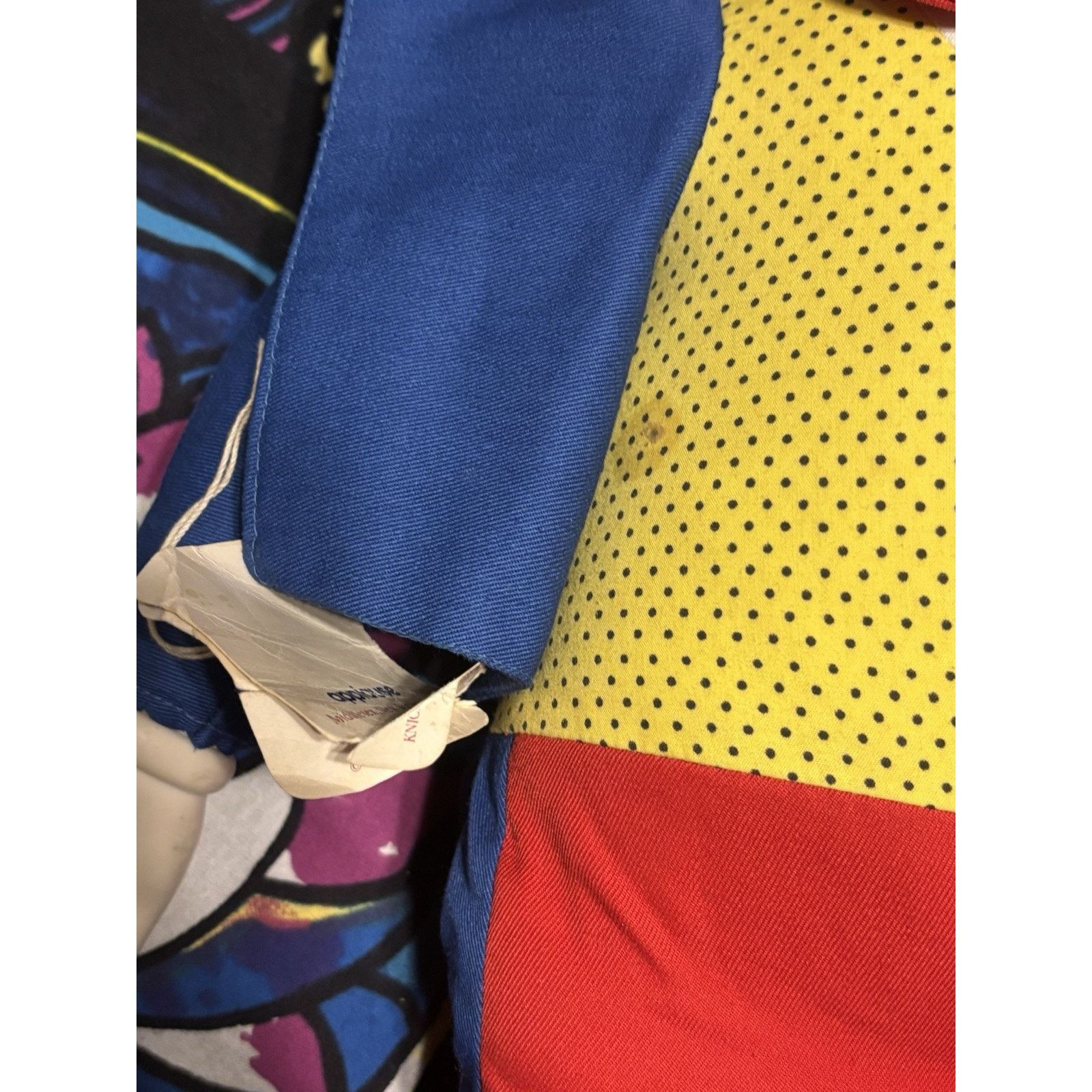 Disney Vintage Mickey Mouse Disney Plush Blue 24” Doll Applause NWT Size ONE SIZE - 6 Thumbnail