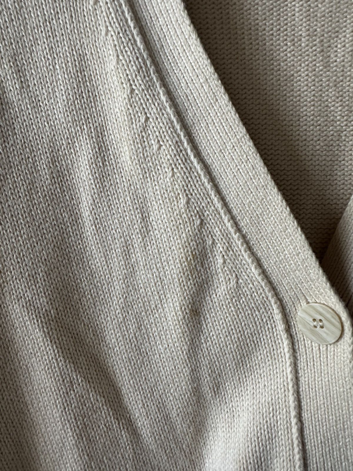 Theory Theory Creme Cashmere and Cotton Cardigan Size XS / US 0-2 / IT 36-38 - 4 Thumbnail