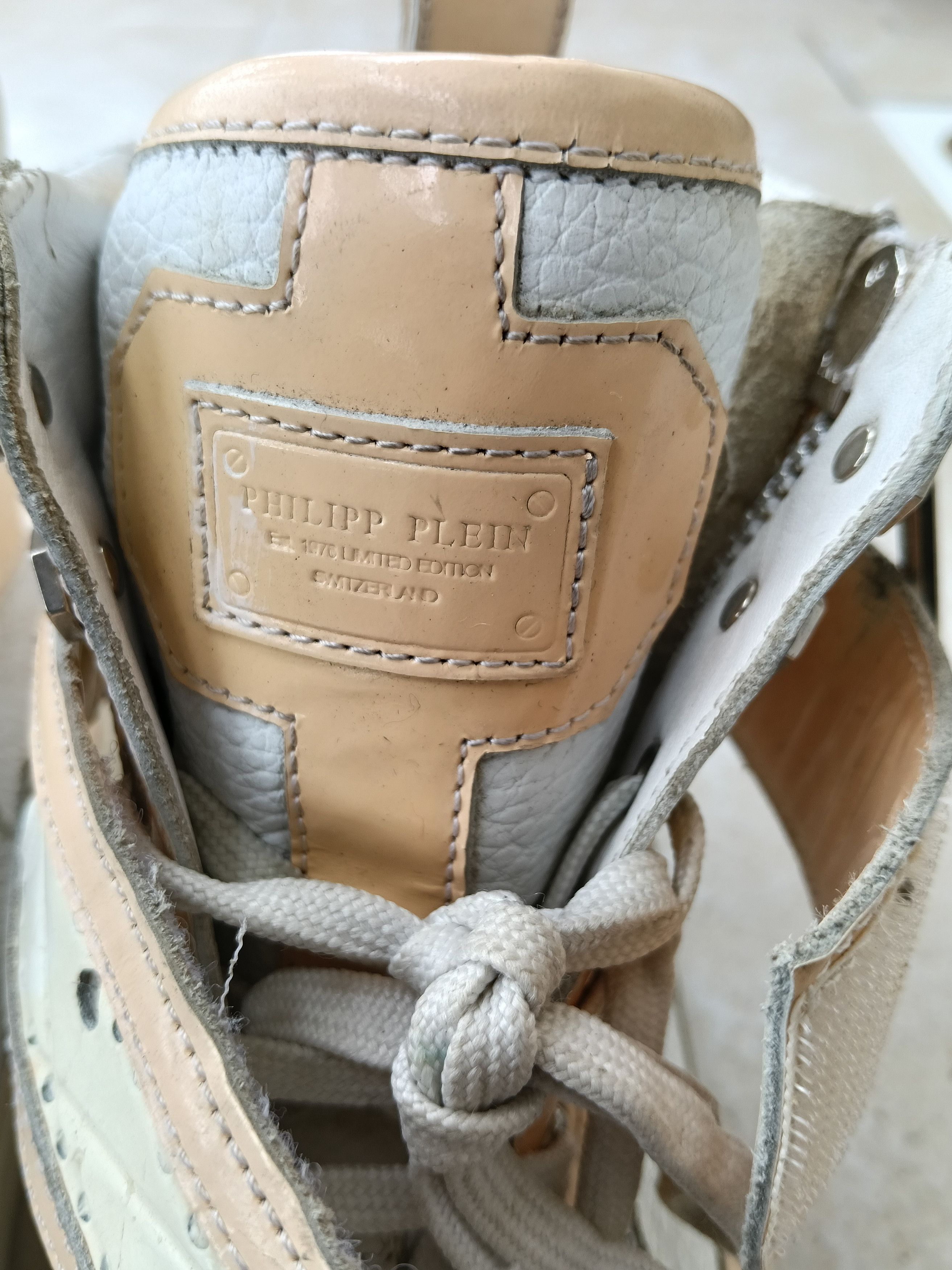 Philipp Plein Philip plein limited edition high top sneakers Size US 8 / EU 41 - 8 Thumbnail